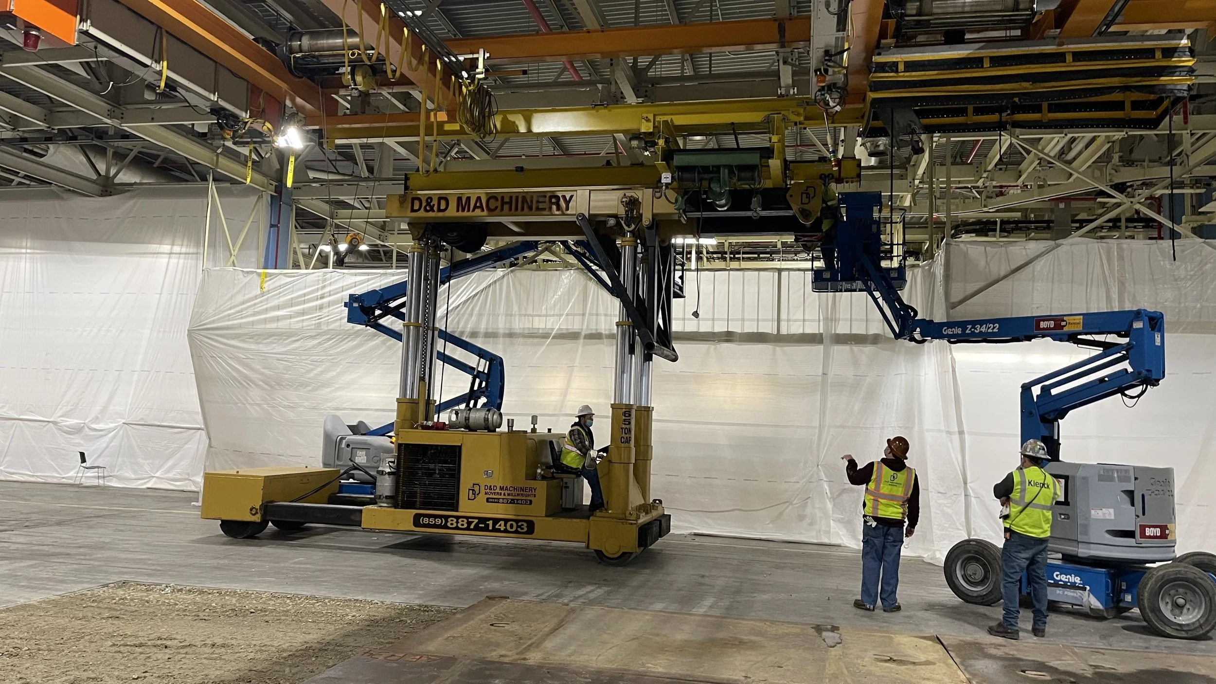 Crane Monorail Installation D D Machinery Movers And Millwrights Inc Crane Monorail Installation D D Machinery Movers And Millwrights Inc