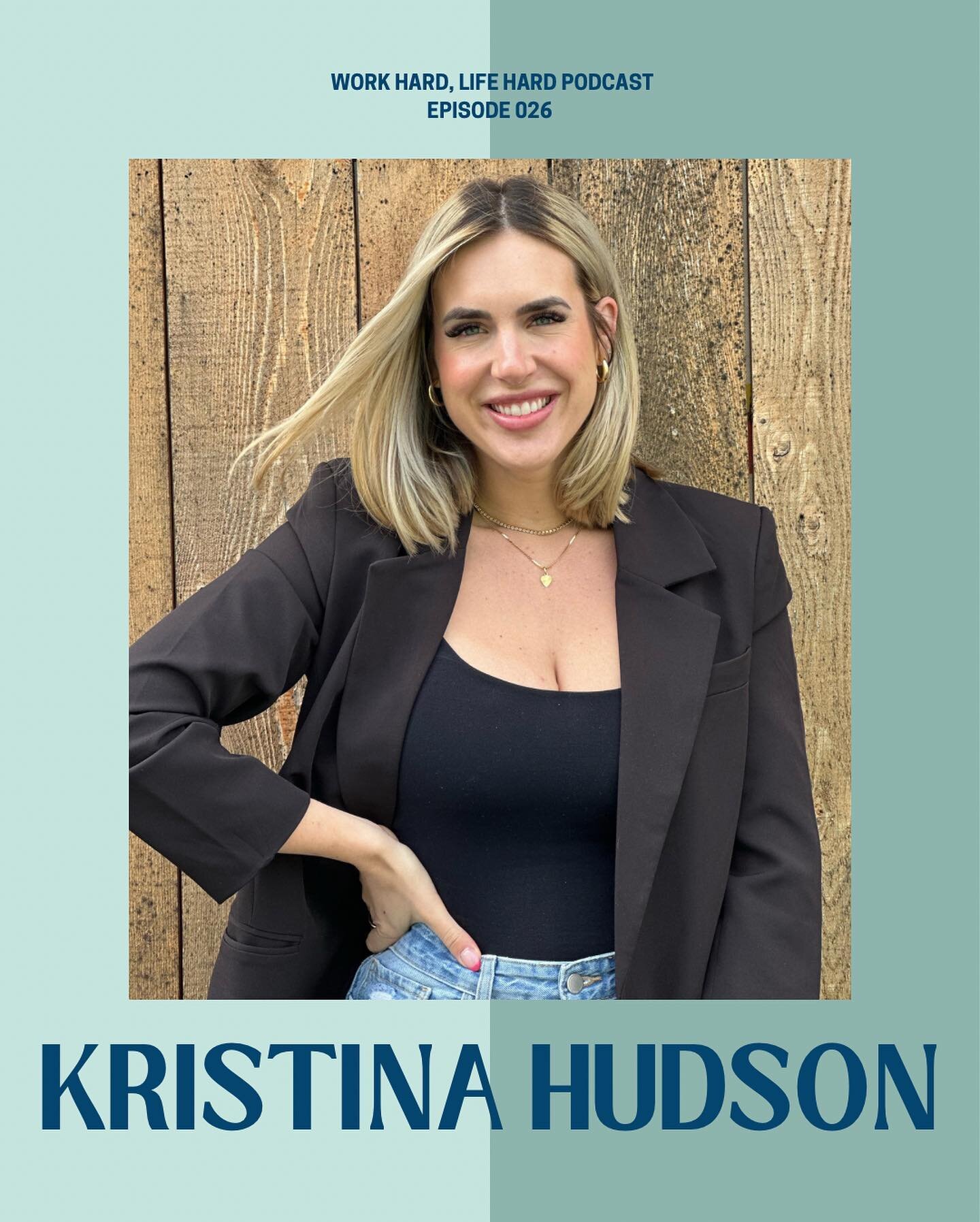 ✨TOMORROW ✨

@kristinahudsonn from @krushssm is HERE on the show to talk ALL THINGS work/life balance. We talk about entrepreneurship and generational entrepreneurship, becoming a wife, motherhood, and so much more.

Swipe to see the KEYS from this w