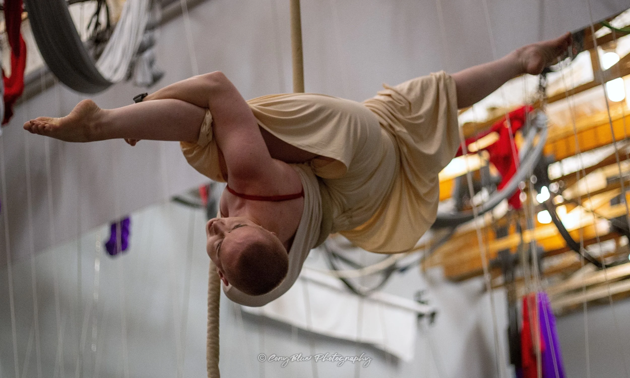 Maddi Martin aerialist Dallas Texas Soar Creative