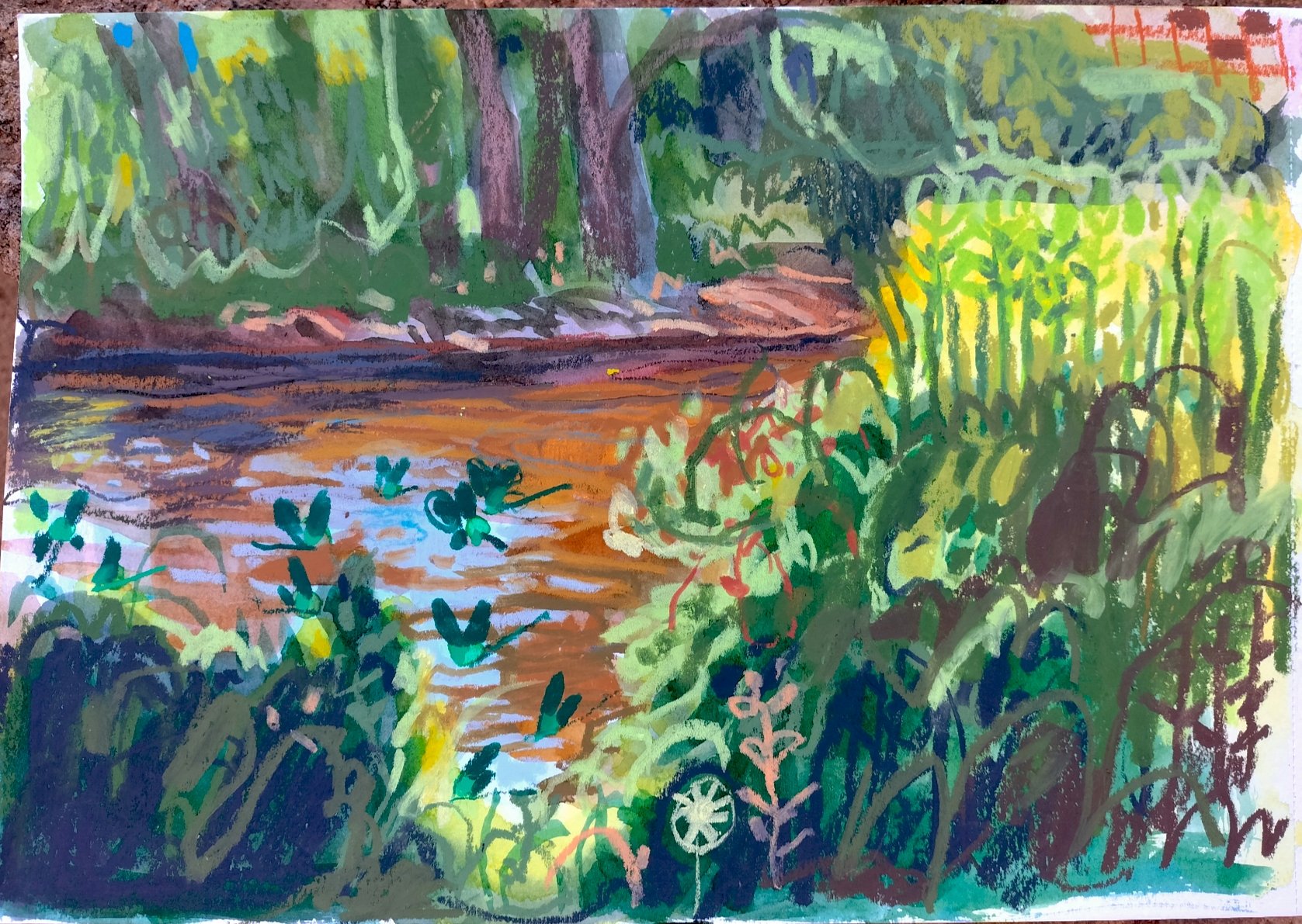 French river painting (interlude)
