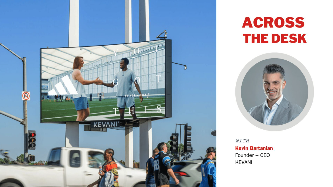 Across The Desk with KEVANI's Kevin Bartanian