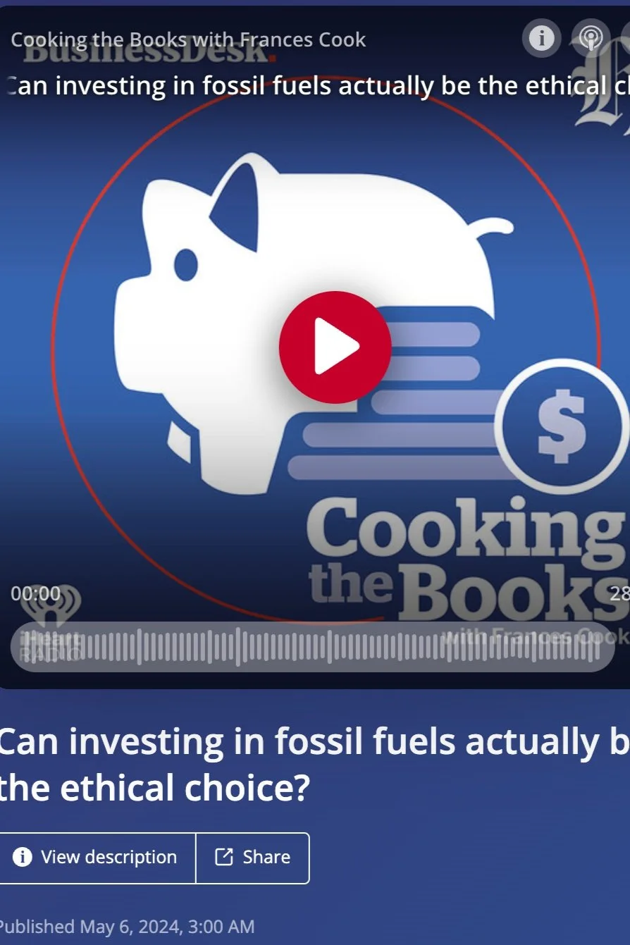 Podcast: Can investing in fossil fuels actually be the ethical choice?
