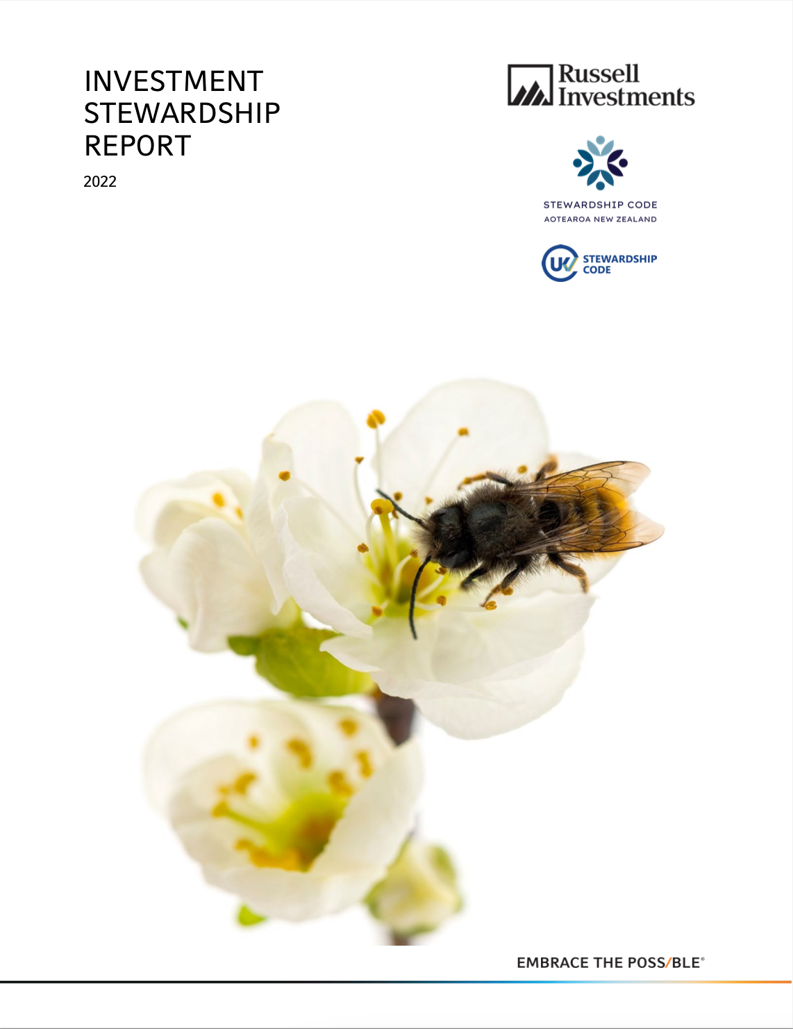 Investment Stewardship Report, Russell Investments, 2022