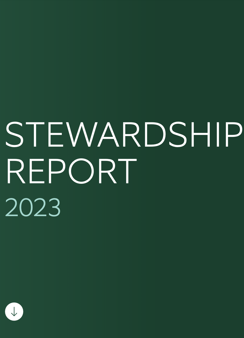 Stewardship Report, Northern Trust, 2023