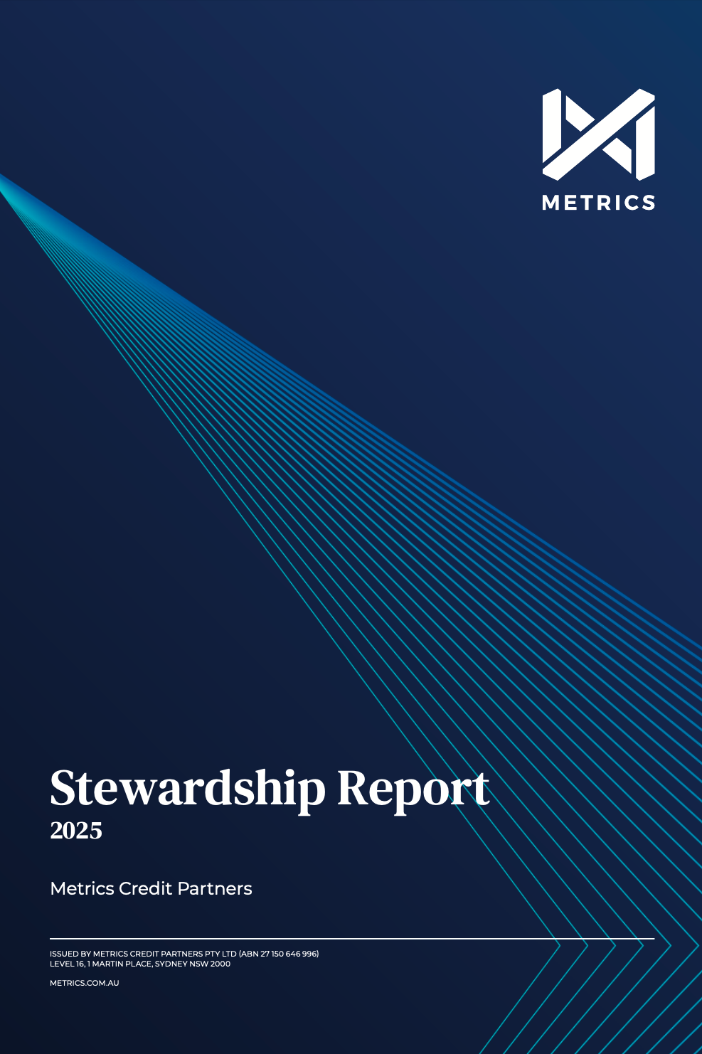 Stewardship Report, Metrics Credit Partners, 2025