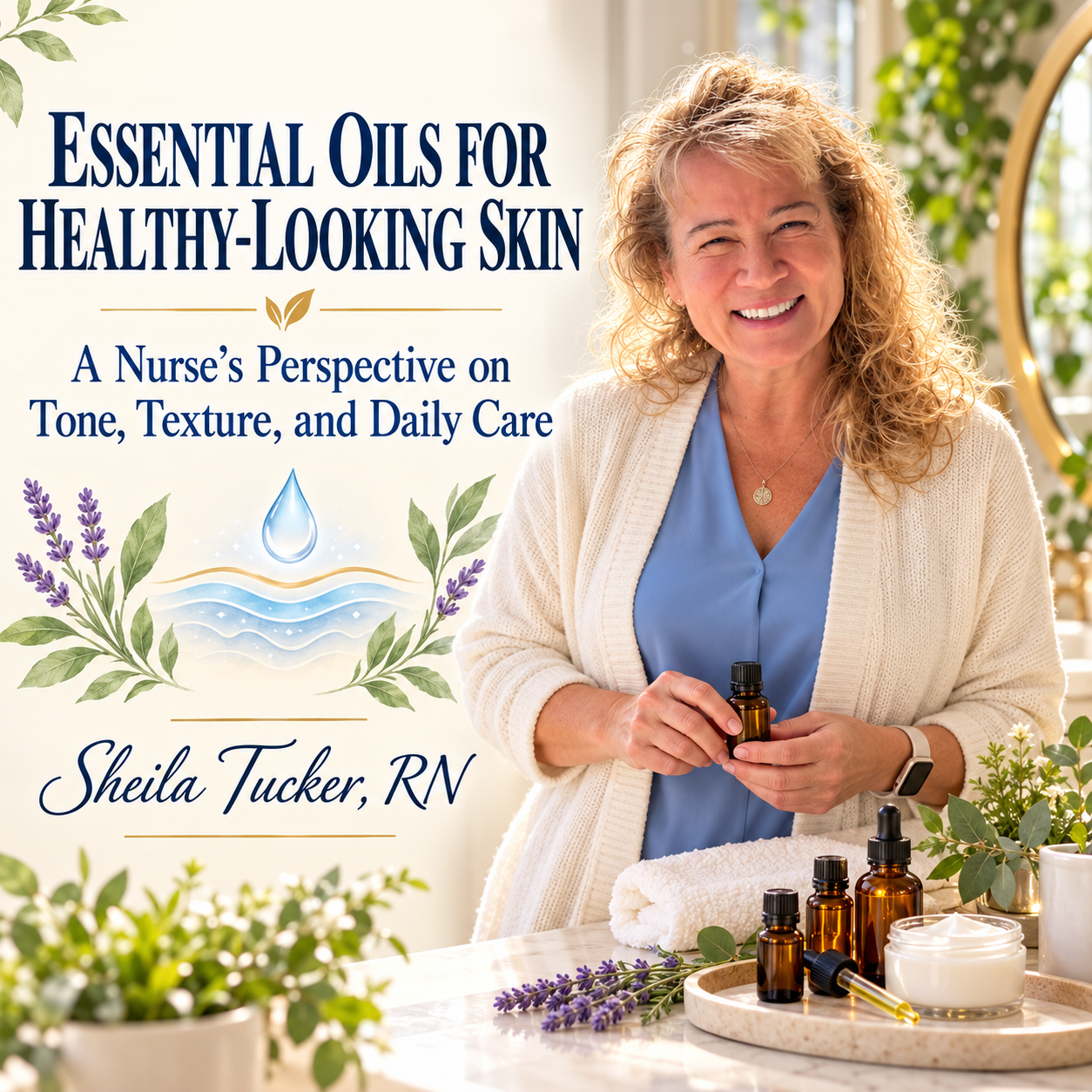 Essential Oils for Healthy-Looking Skin: A Nurse’s Perspective on Tone, Texture, and Daily Care