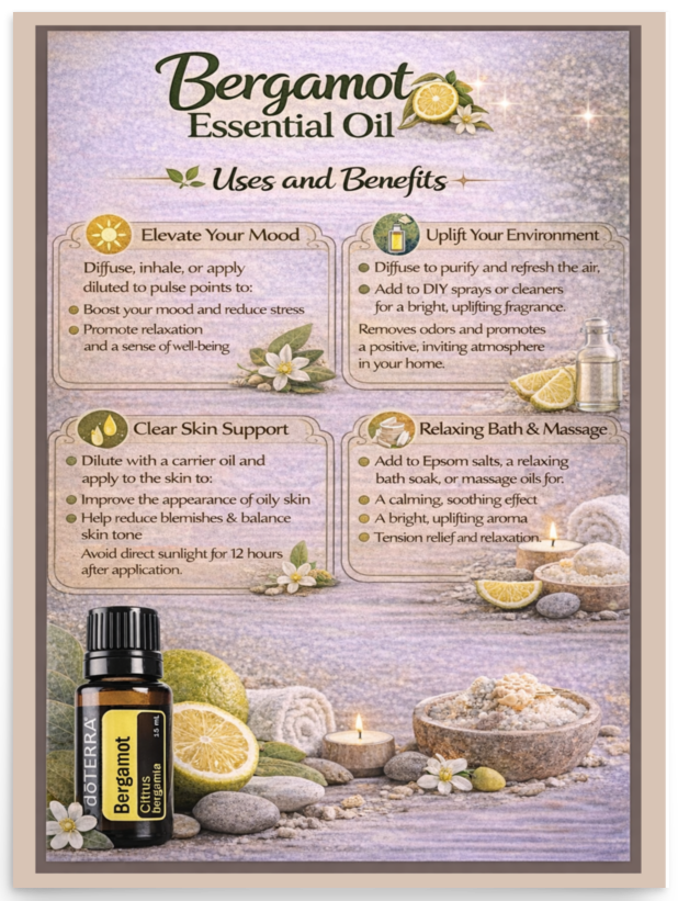 Bergamot Uses and Benefits