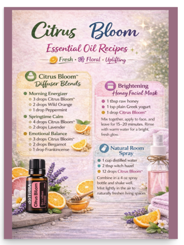Citrus Bloom Recipes