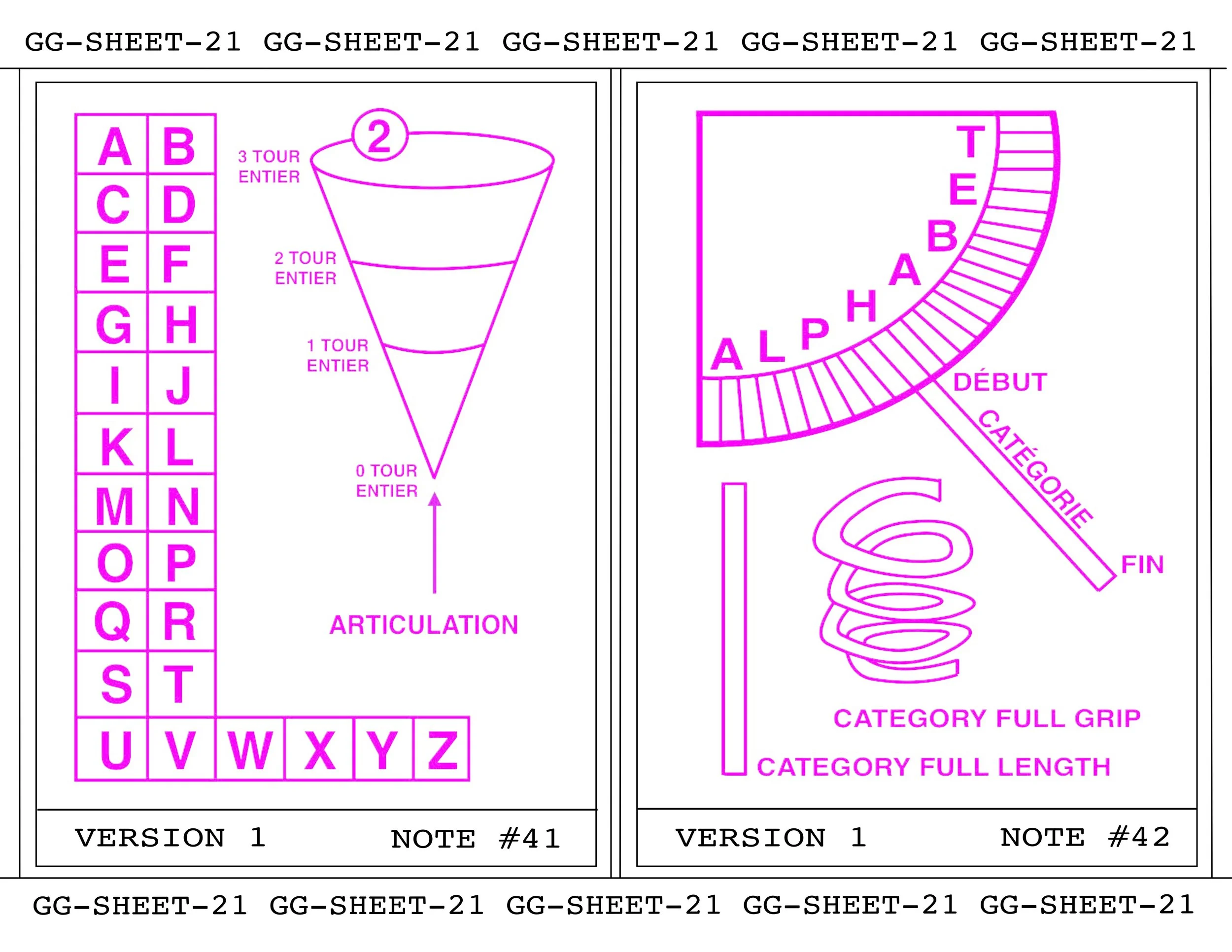 GAME GEOMETRY - SHEET 21