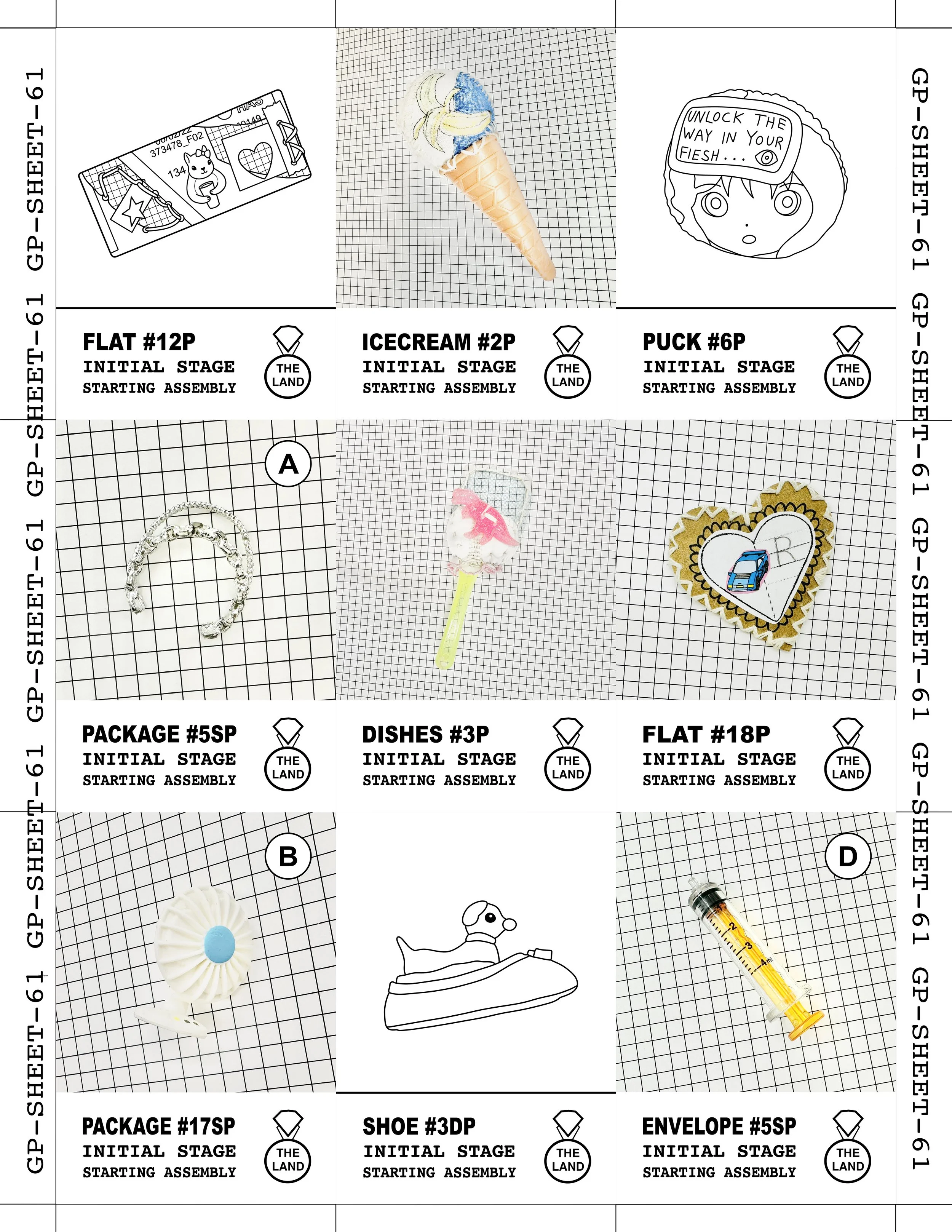 GAME PIECE SHEET 61