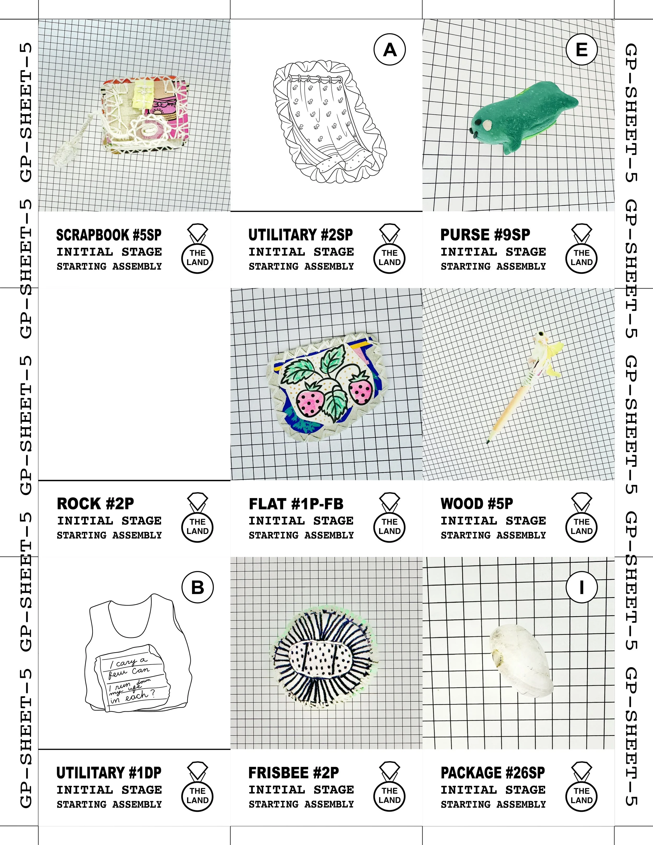 GAME PIECE SHEET 5