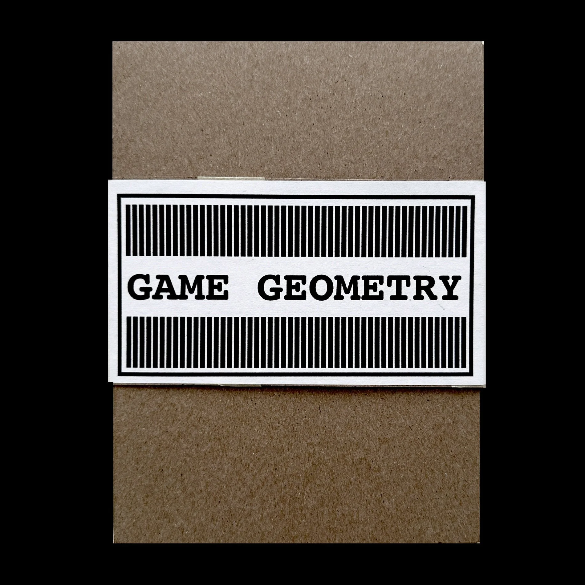 Game Geometry note storage folder