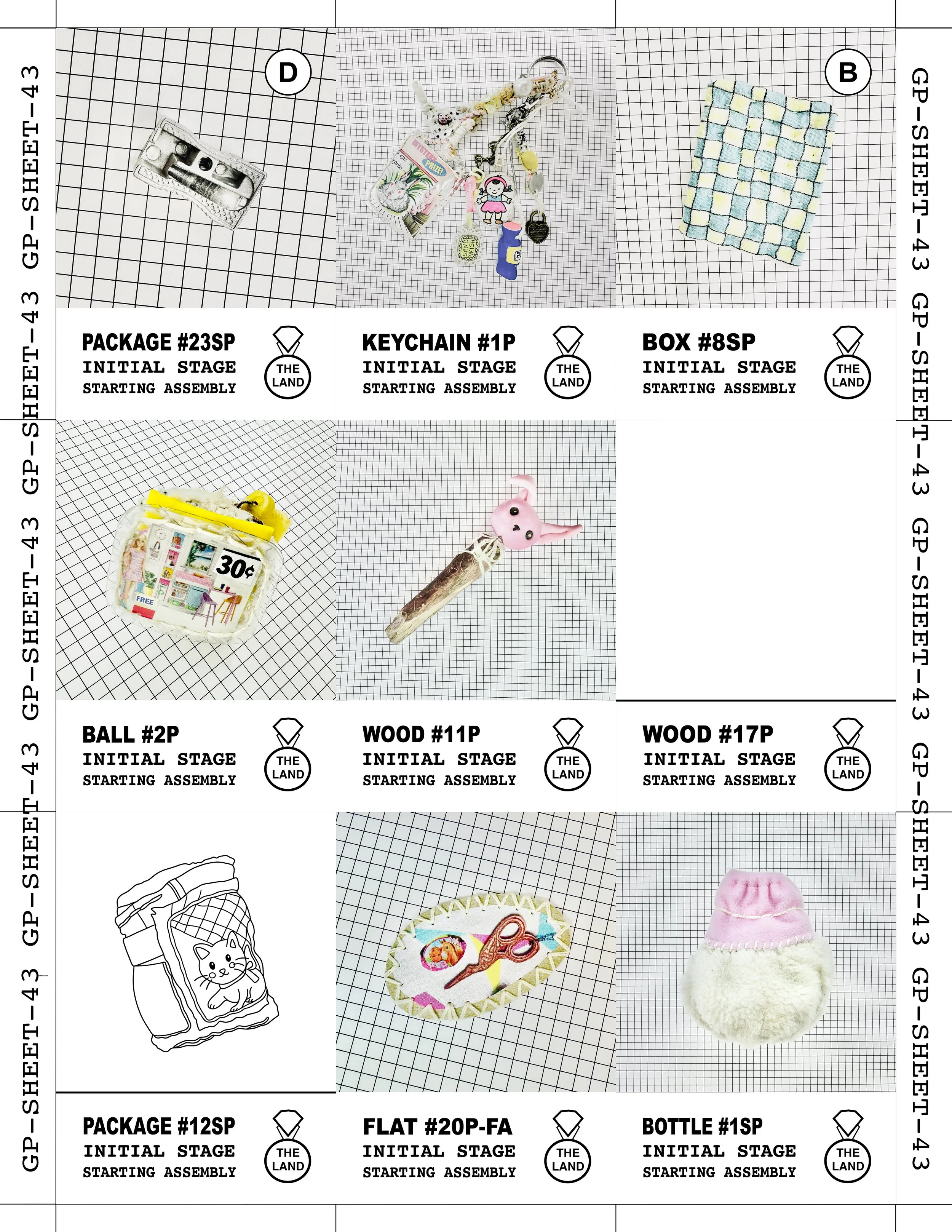 GAME PIECE SHEET 43
