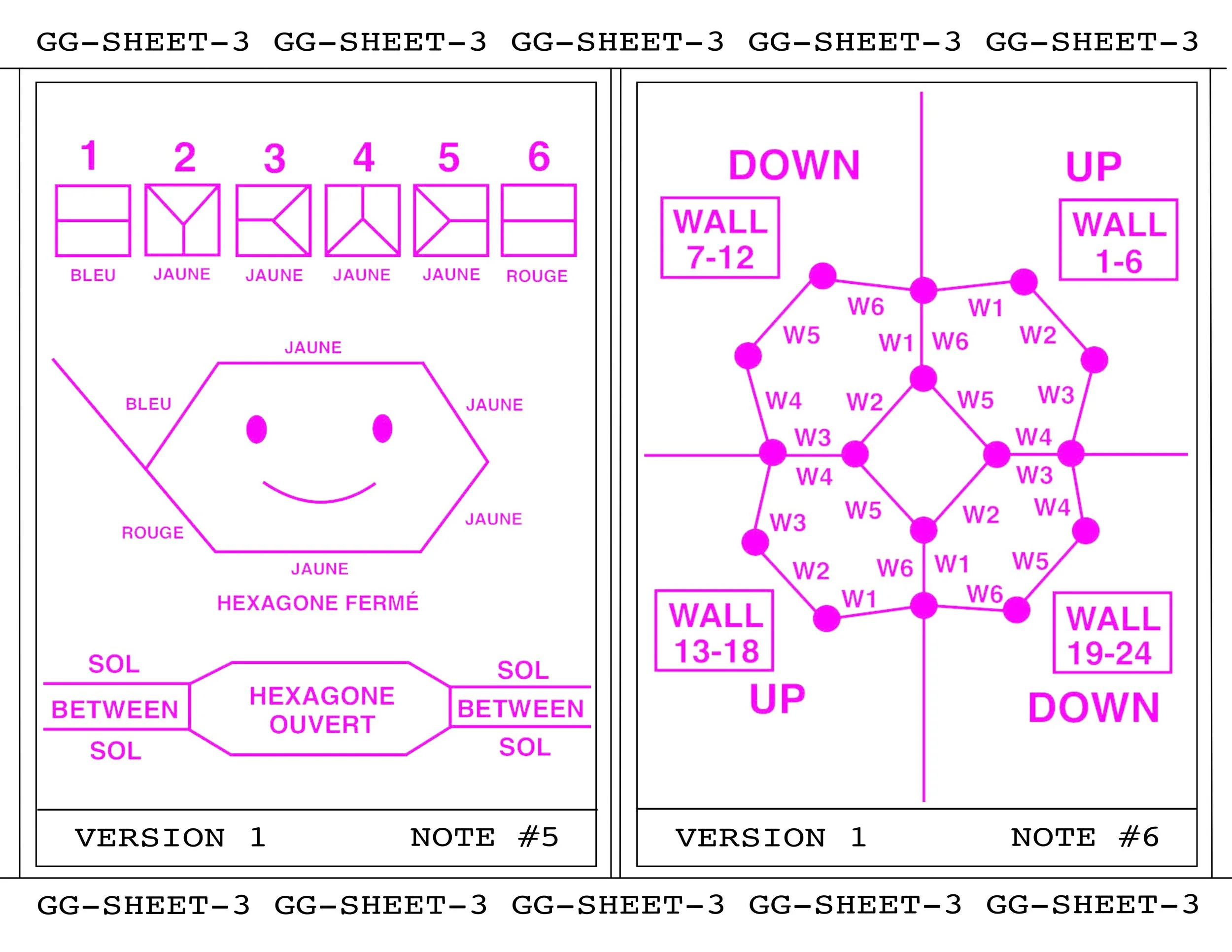 GAME GEOMETRY - SHEET 3