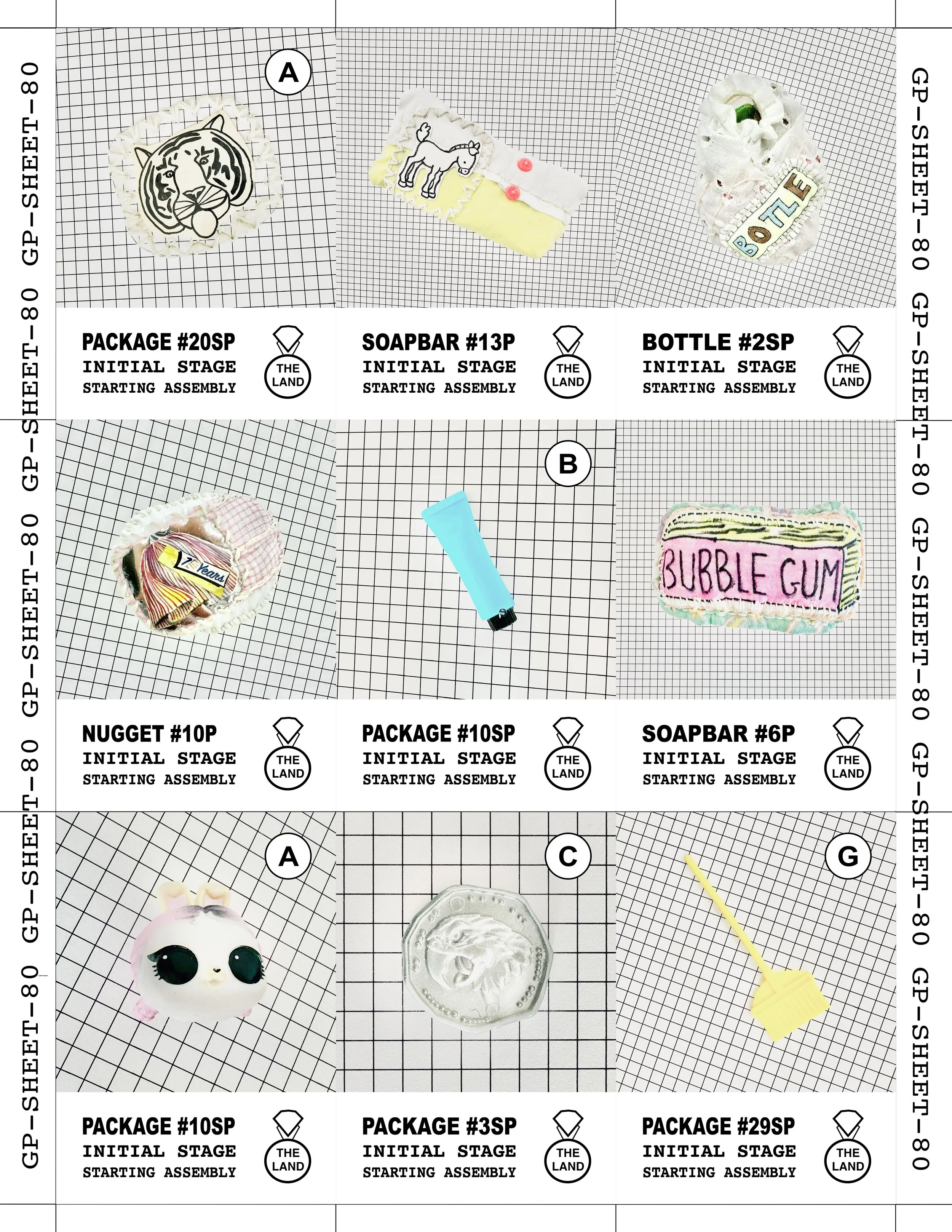 GAME PIECE SHEET 80