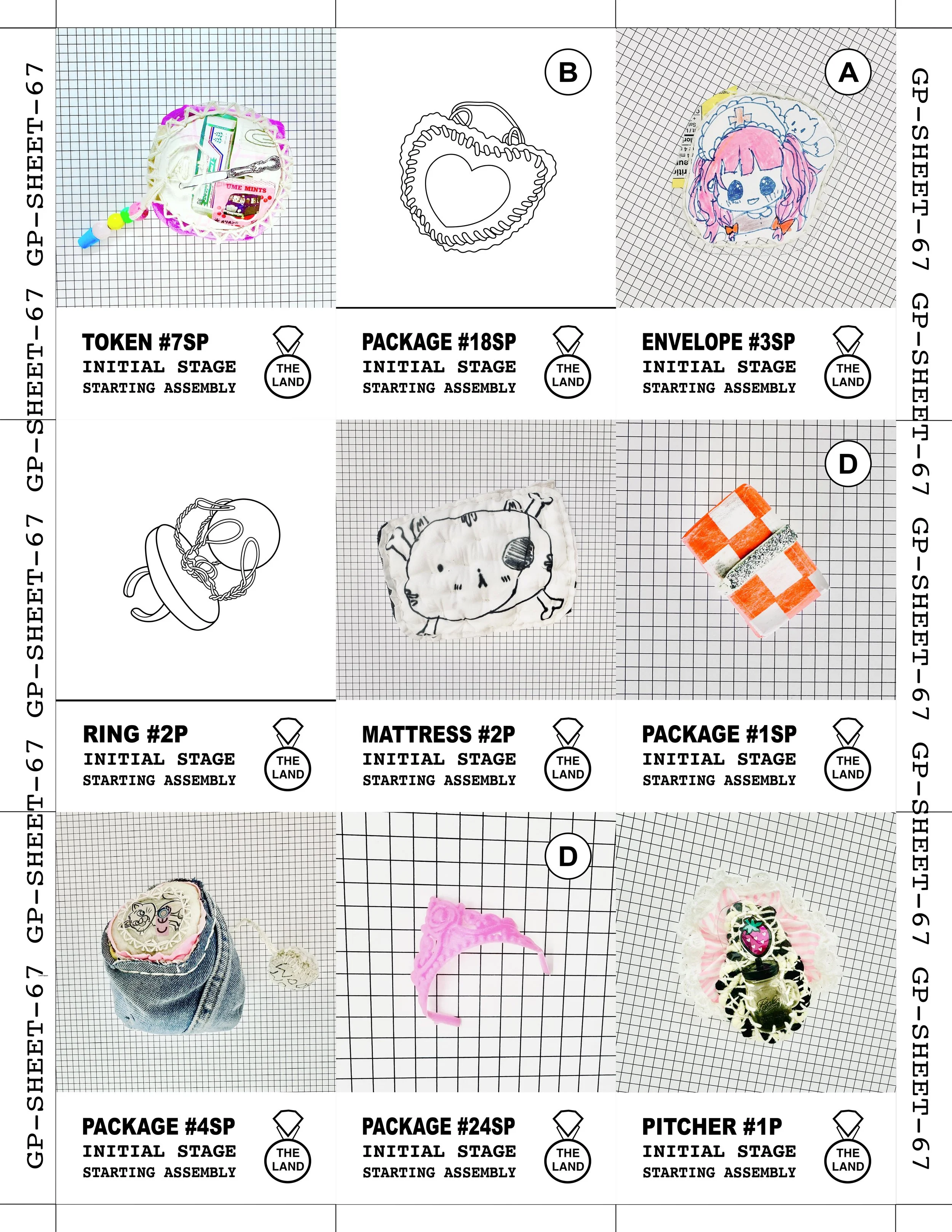 GAME PIECE SHEET 67