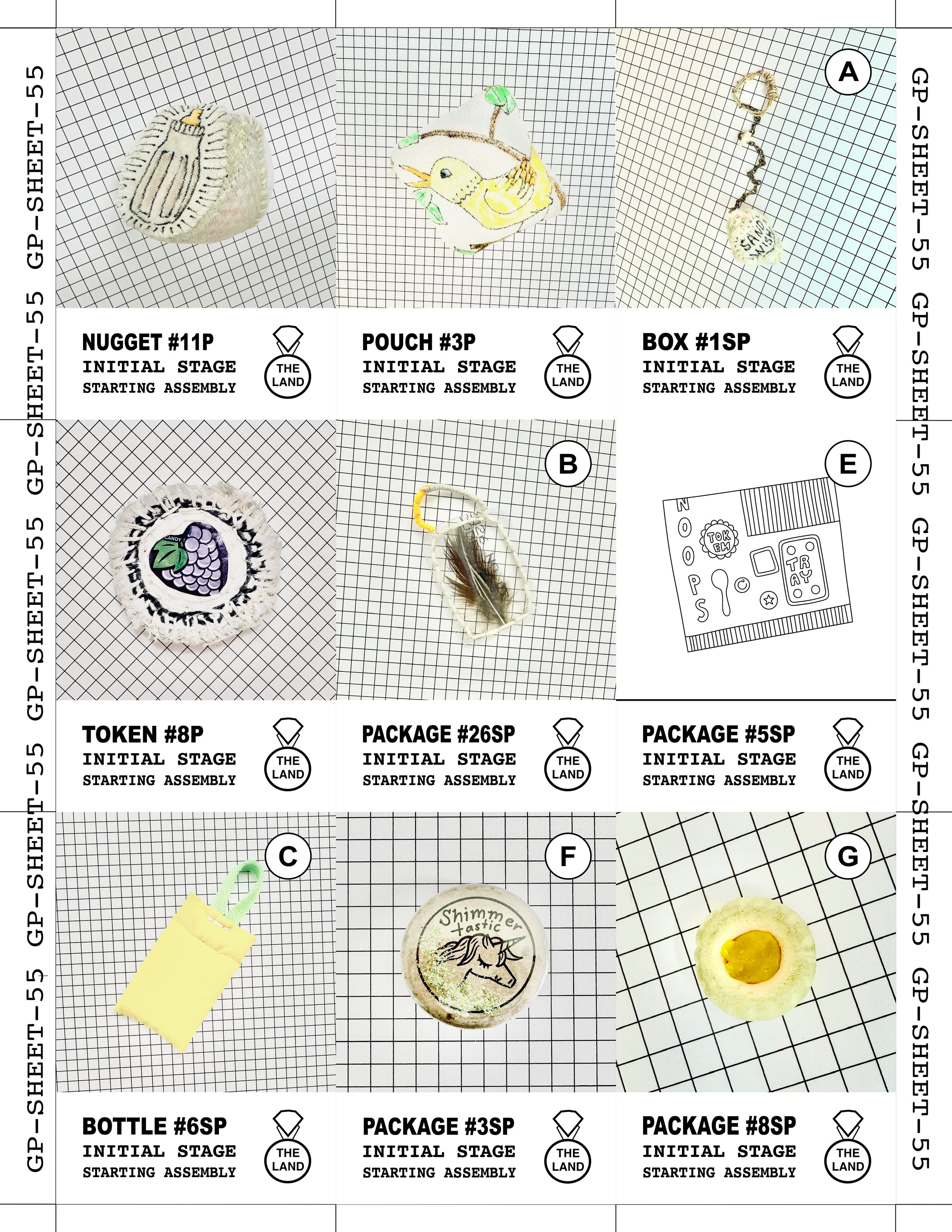 GAME PIECE SHEET 55