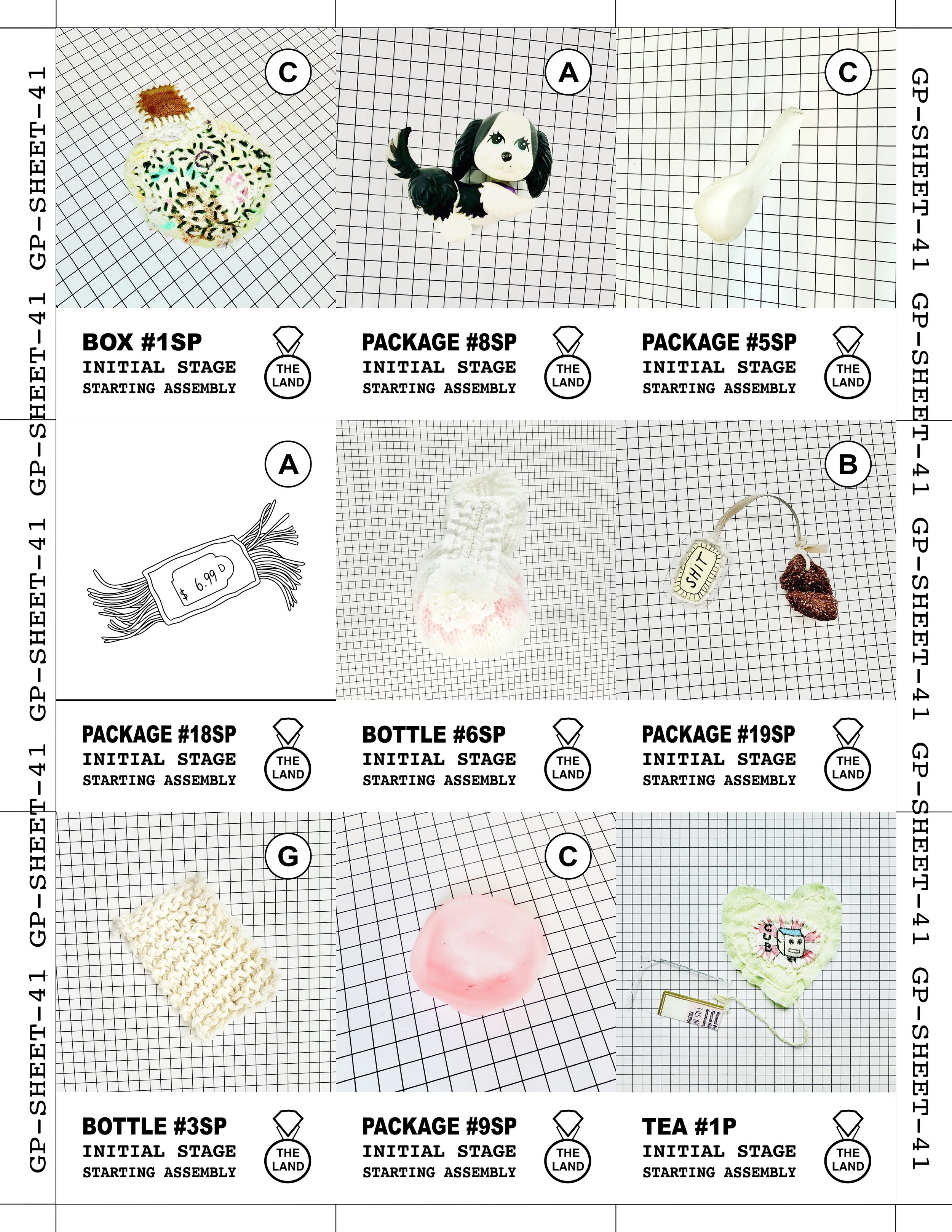 GAME PIECE SHEET 41