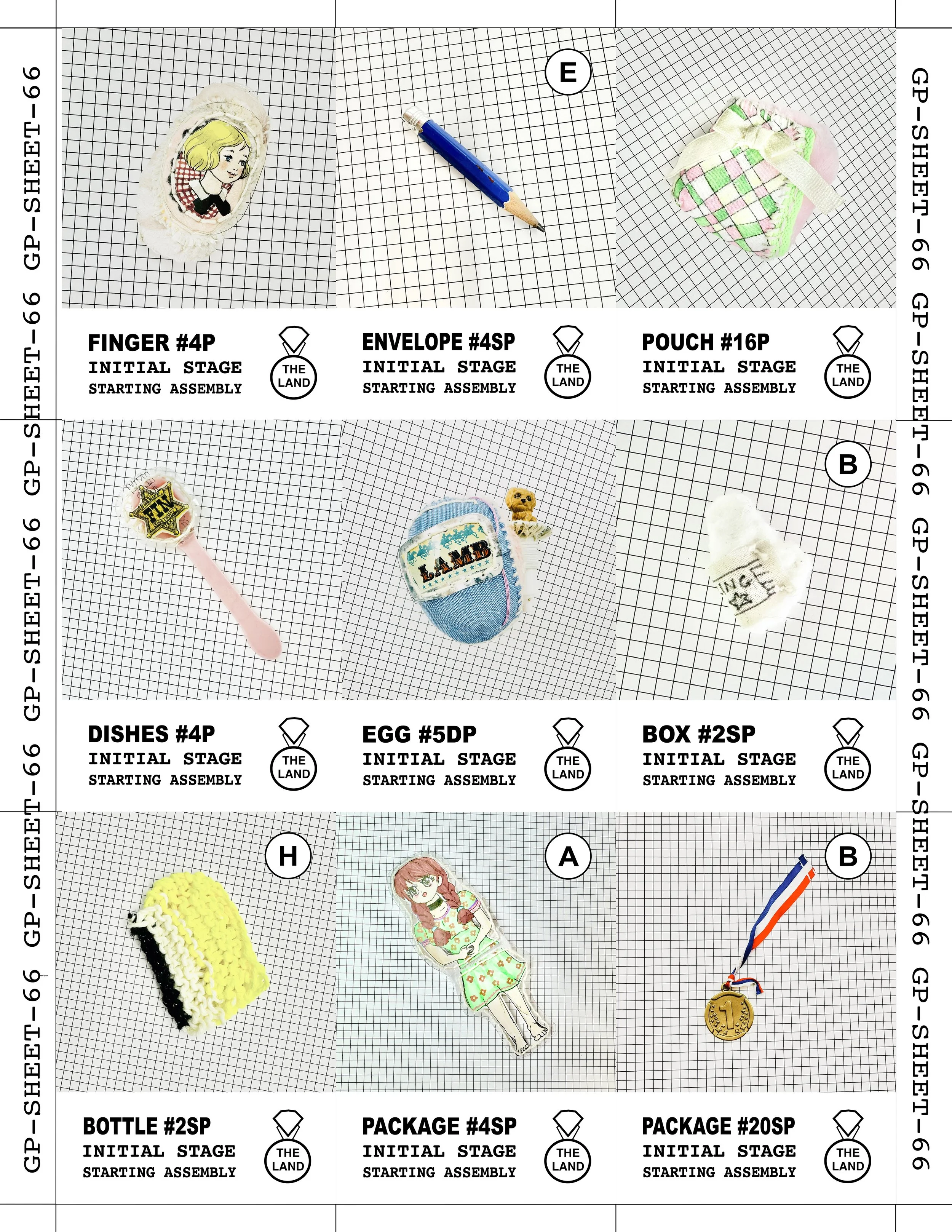 GAME PIECE SHEET 66