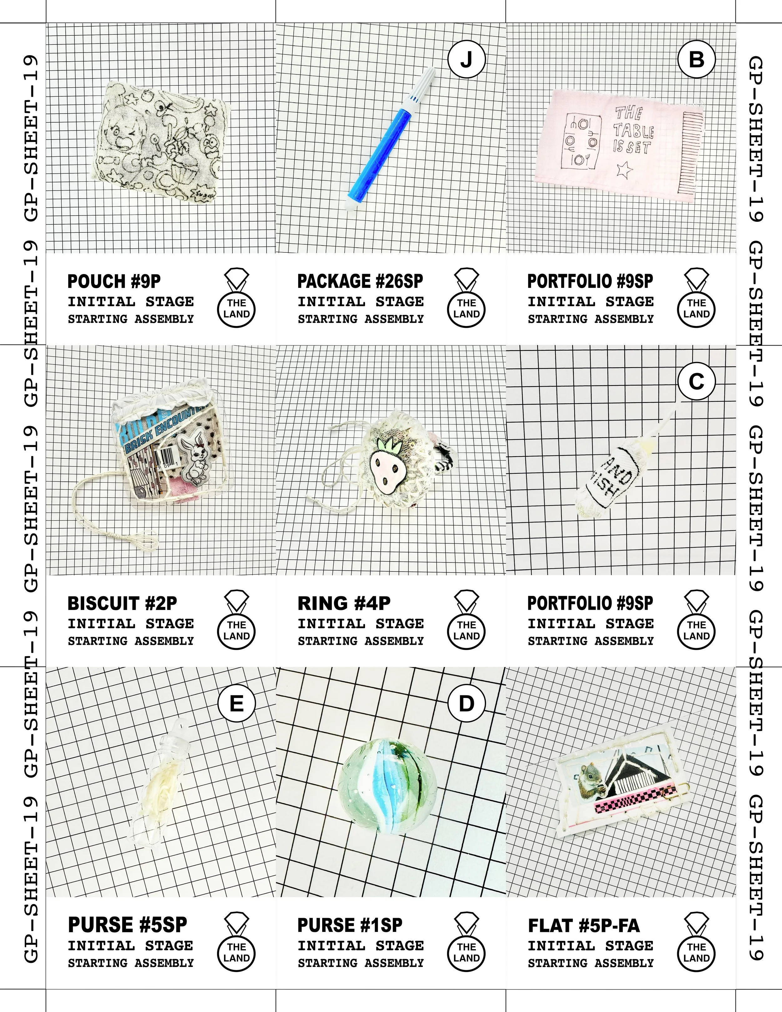 GAME PIECE SHEET 19