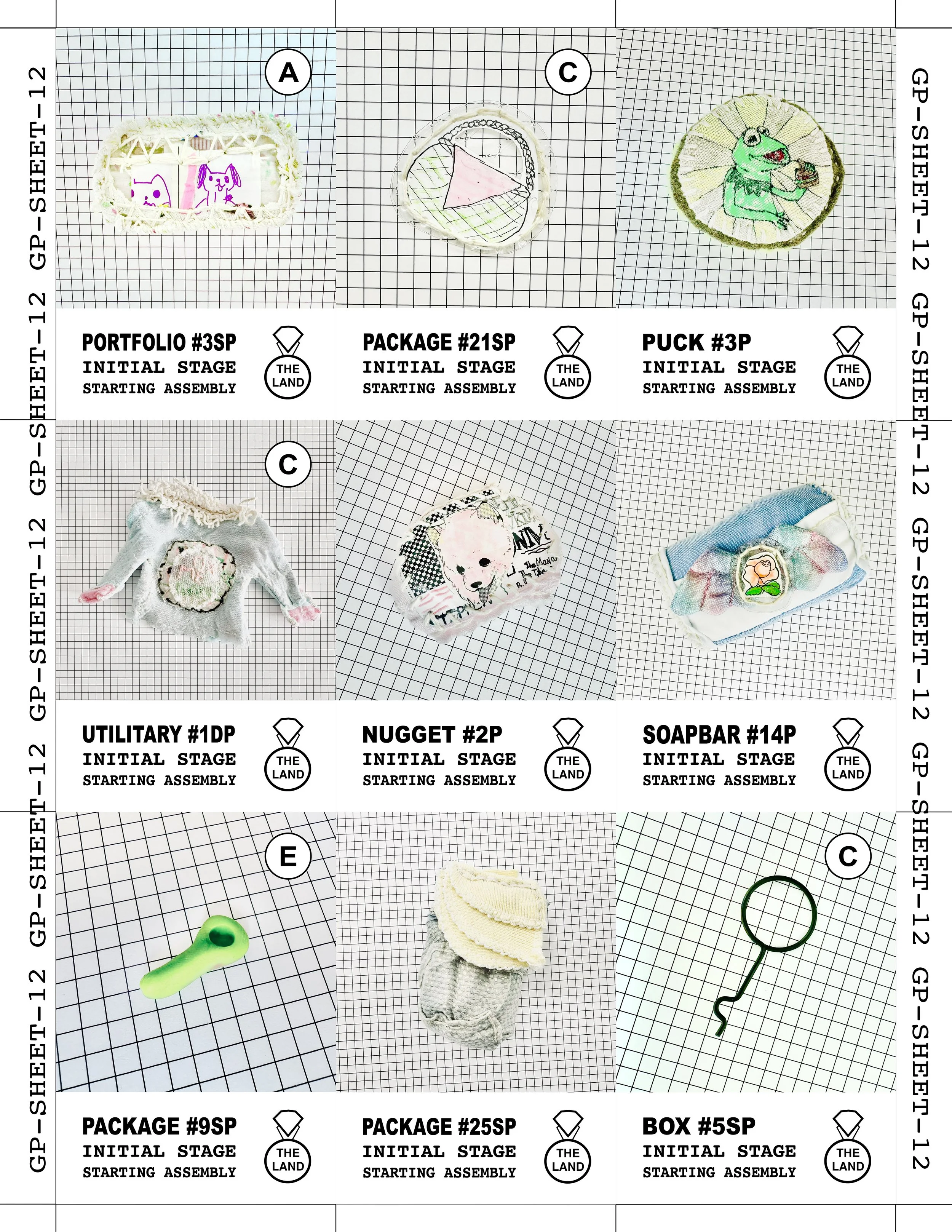 GAME PIECE SHEET 12