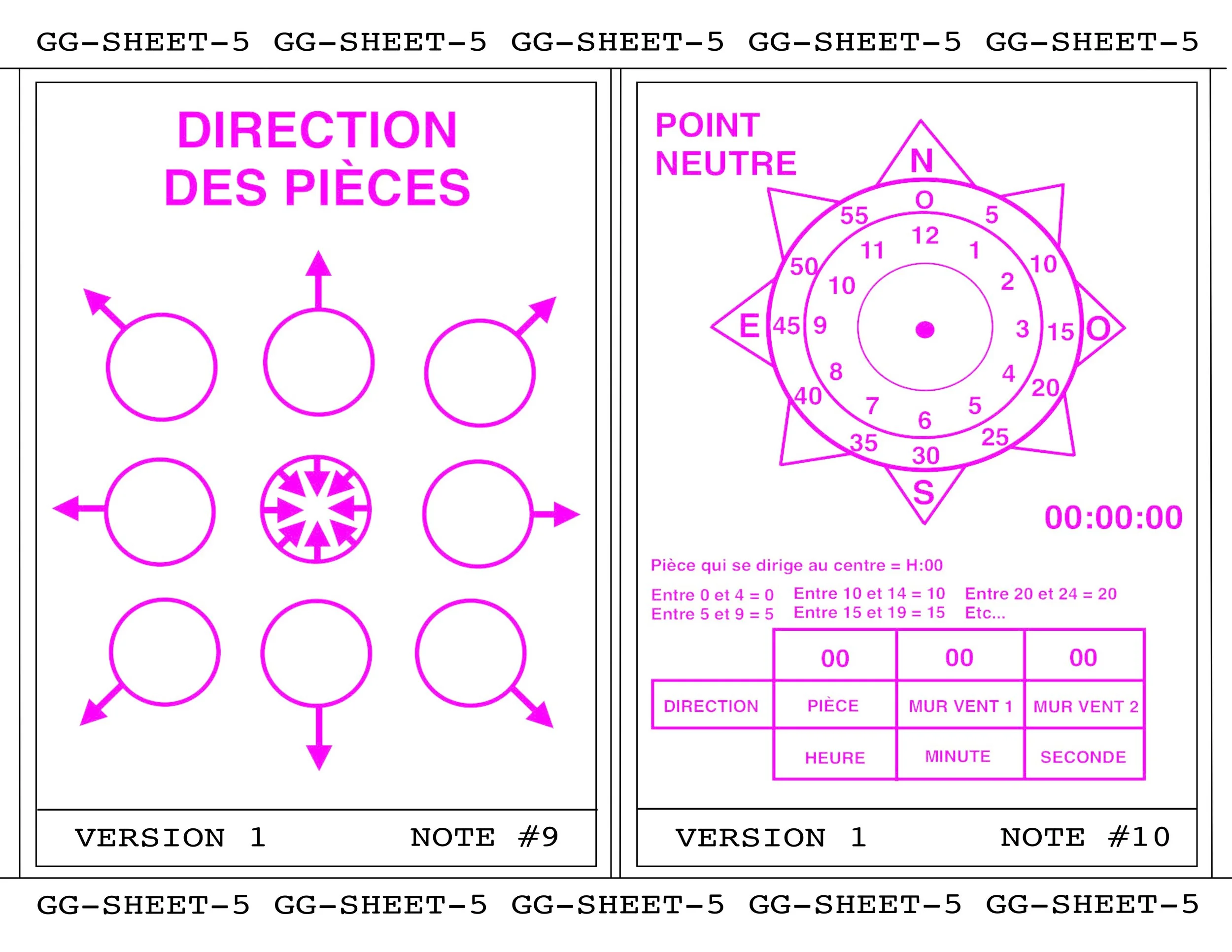 GAME GEOMETRY - SHEET 5