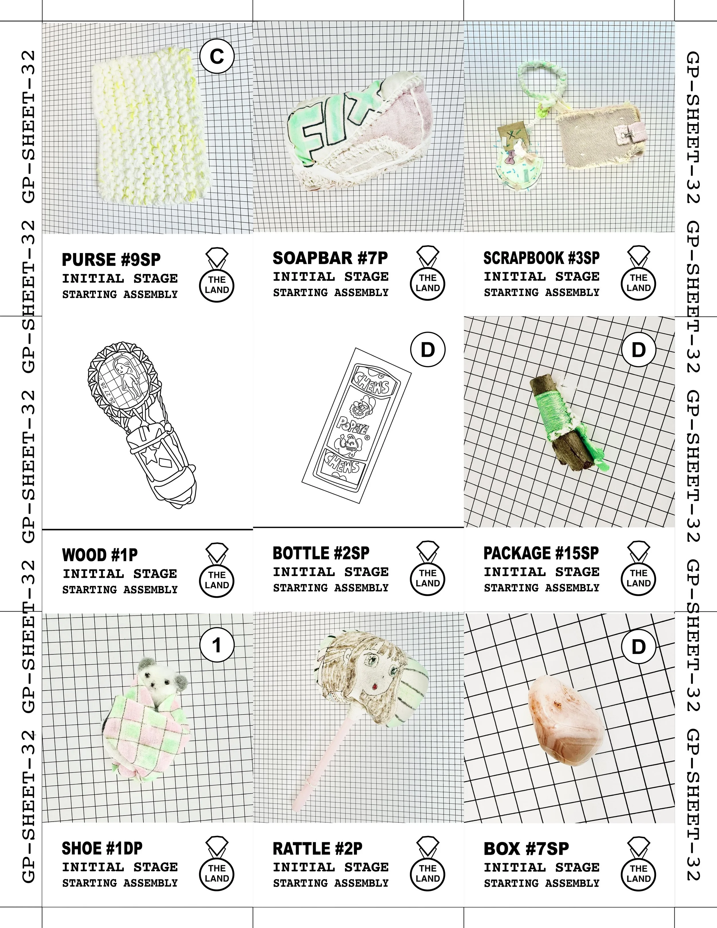 GAME PIECE SHEET 32