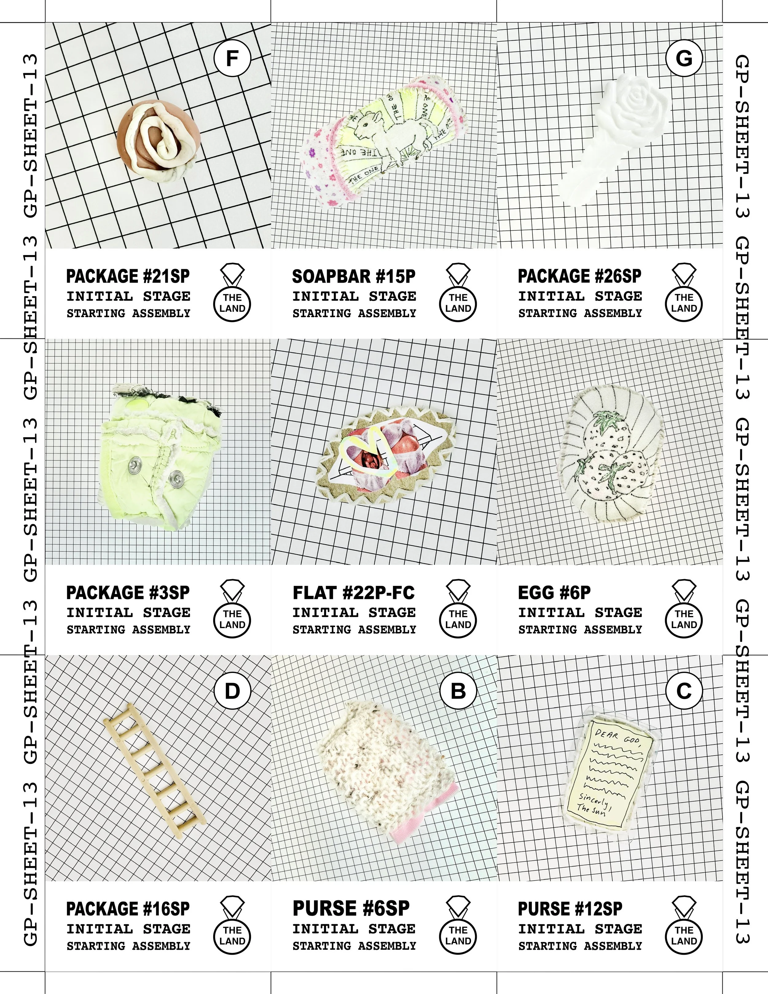 GAME PIECE SHEET 13