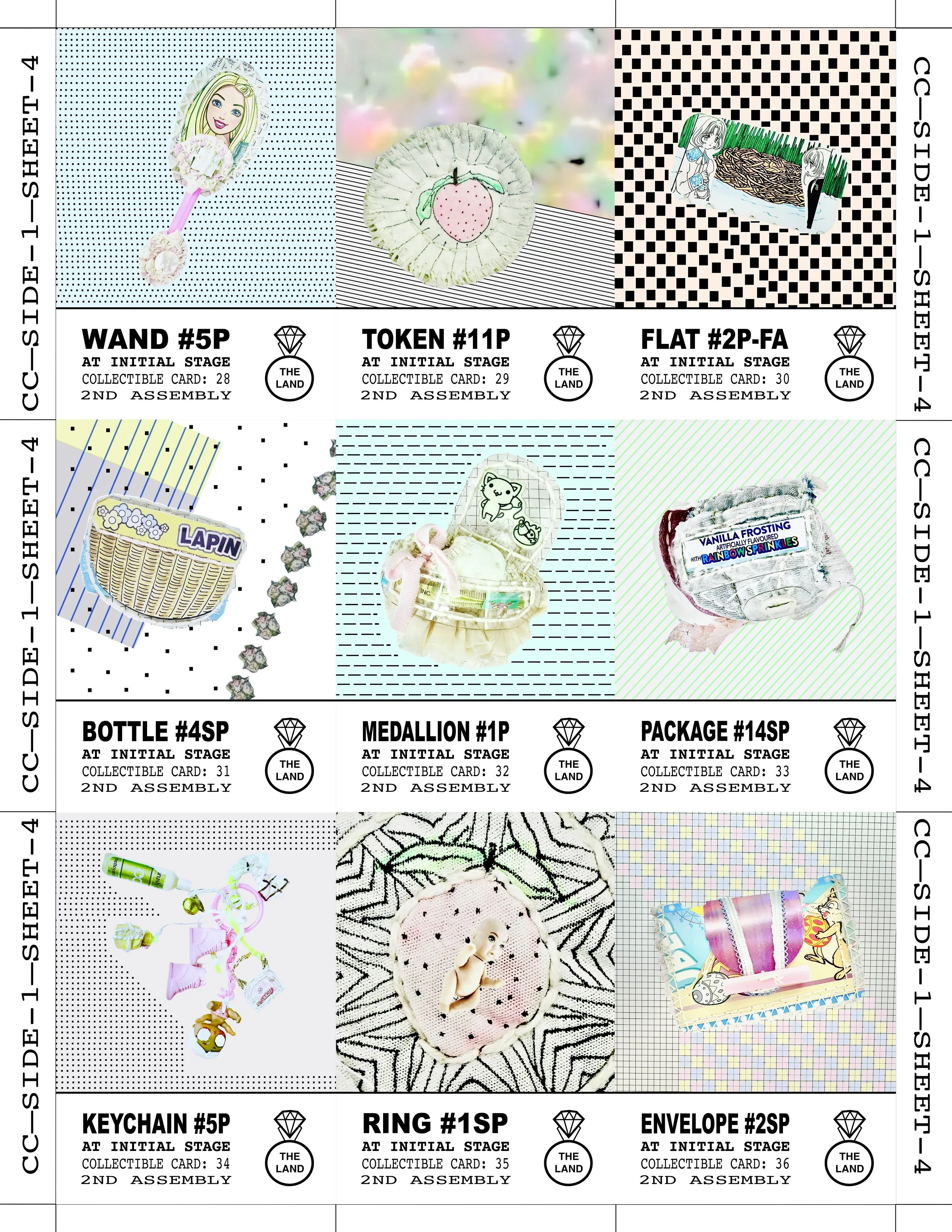 COLLECTIBLE CARD — SIDE 1 / SHEET 4