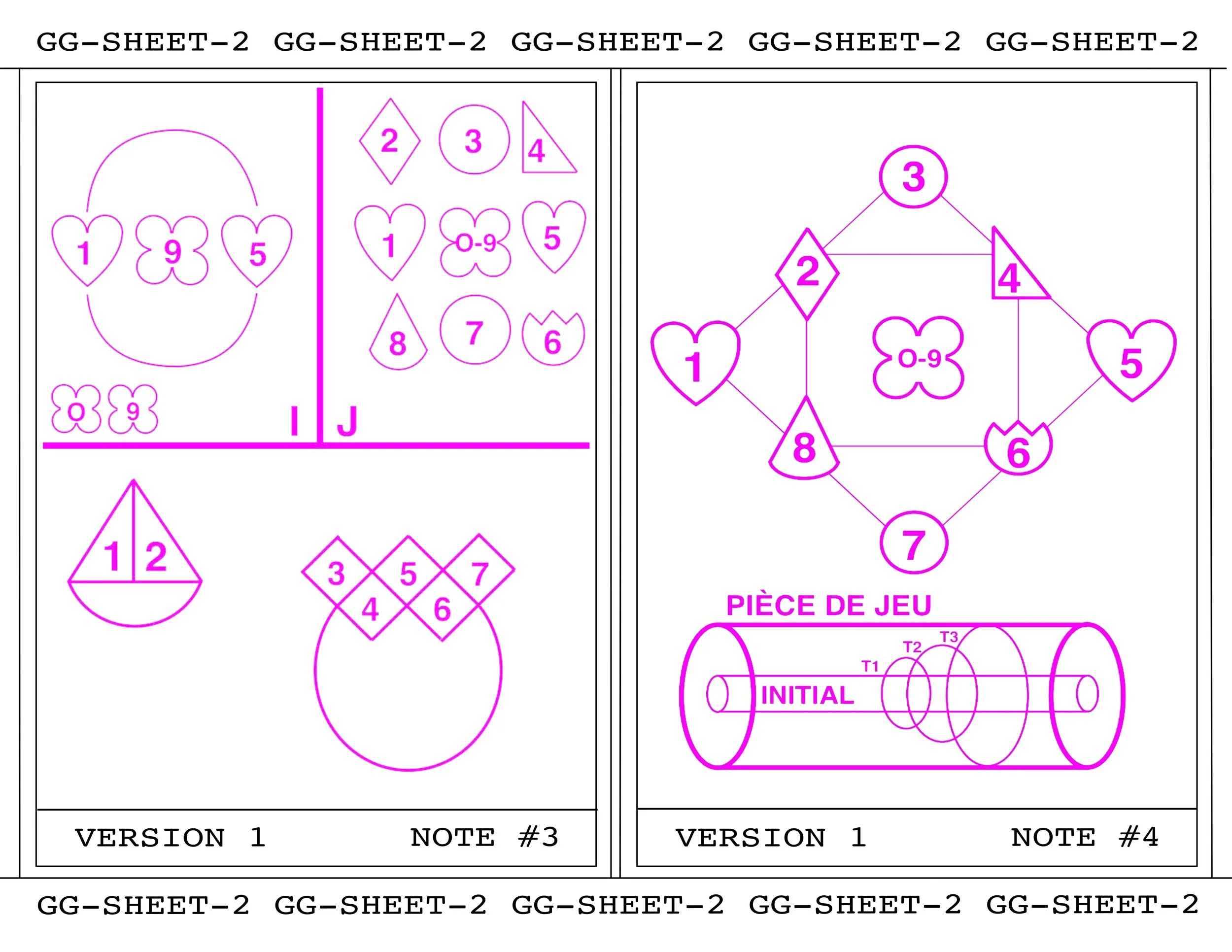 GAME GEOMETRY - SHEET 2