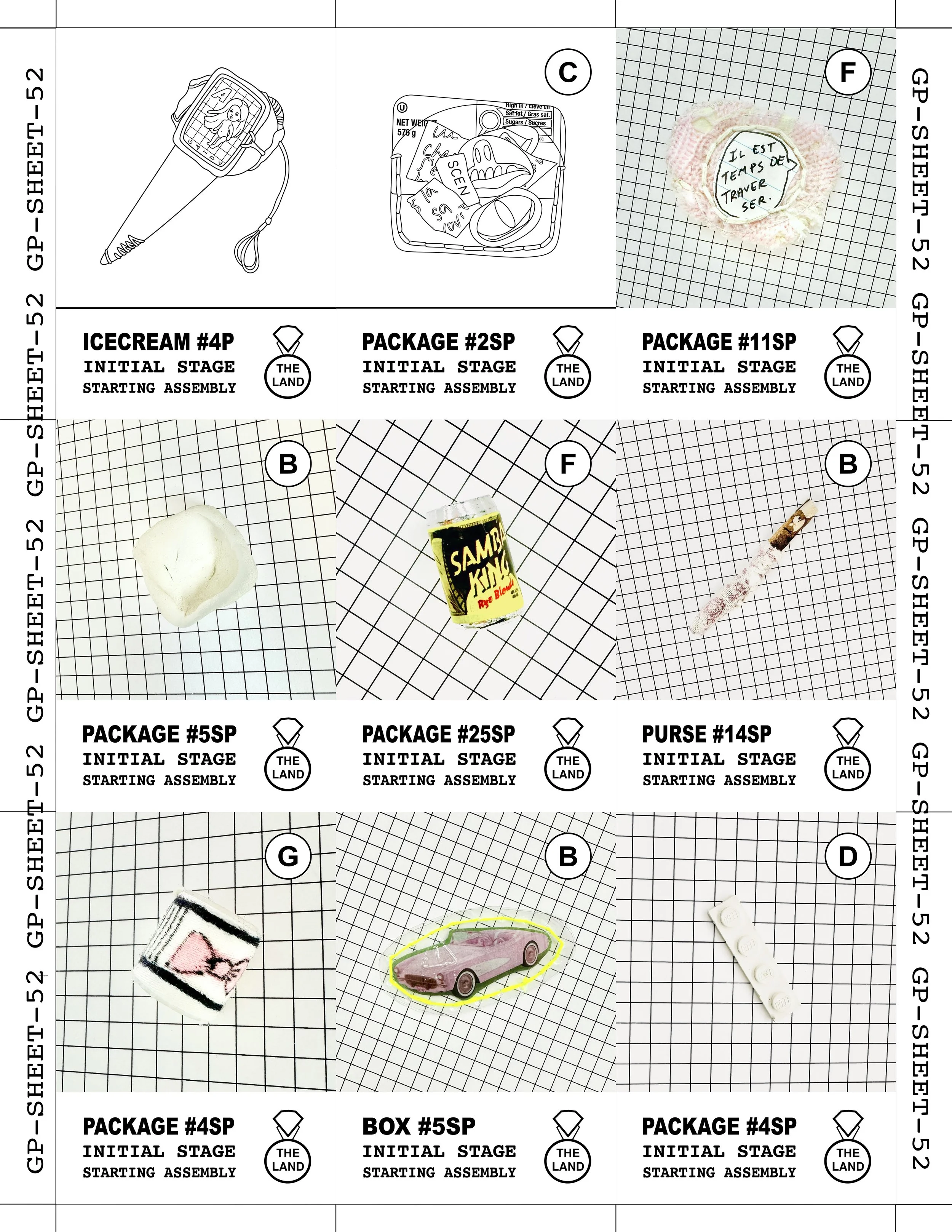 GAME PIECE SHEET 52