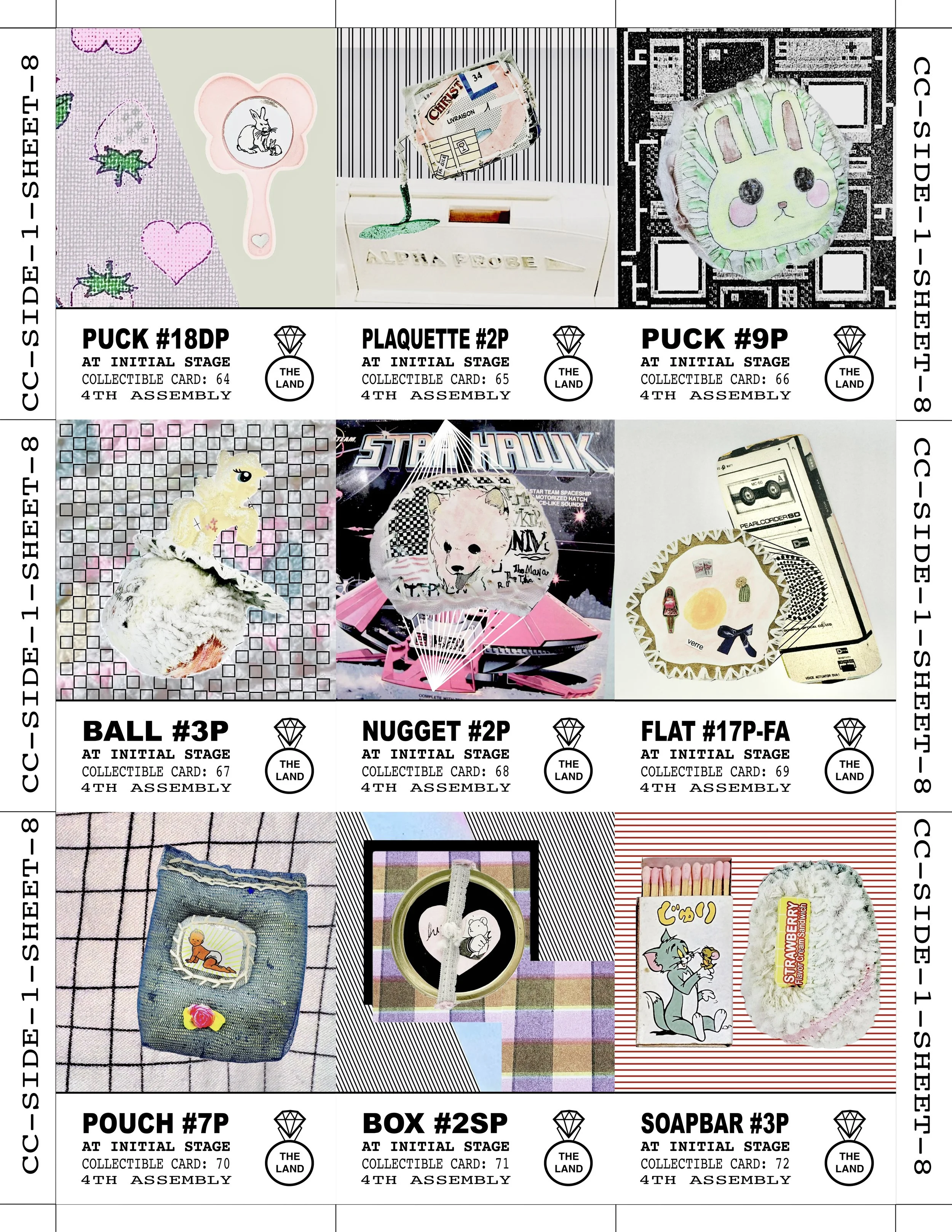 COLLECTIBLE CARD — SIDE 1 / SHEET 8