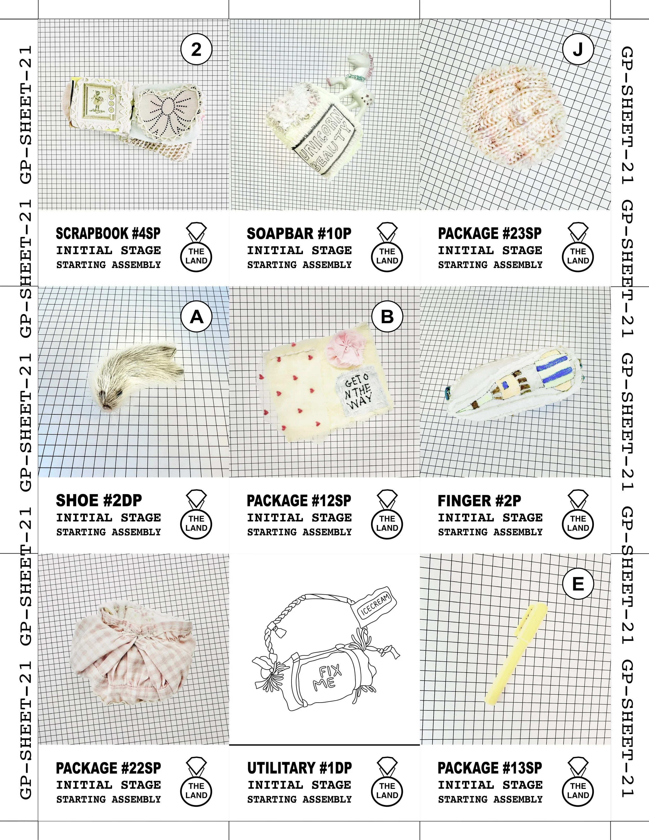 GAME PIECE SHEET 21