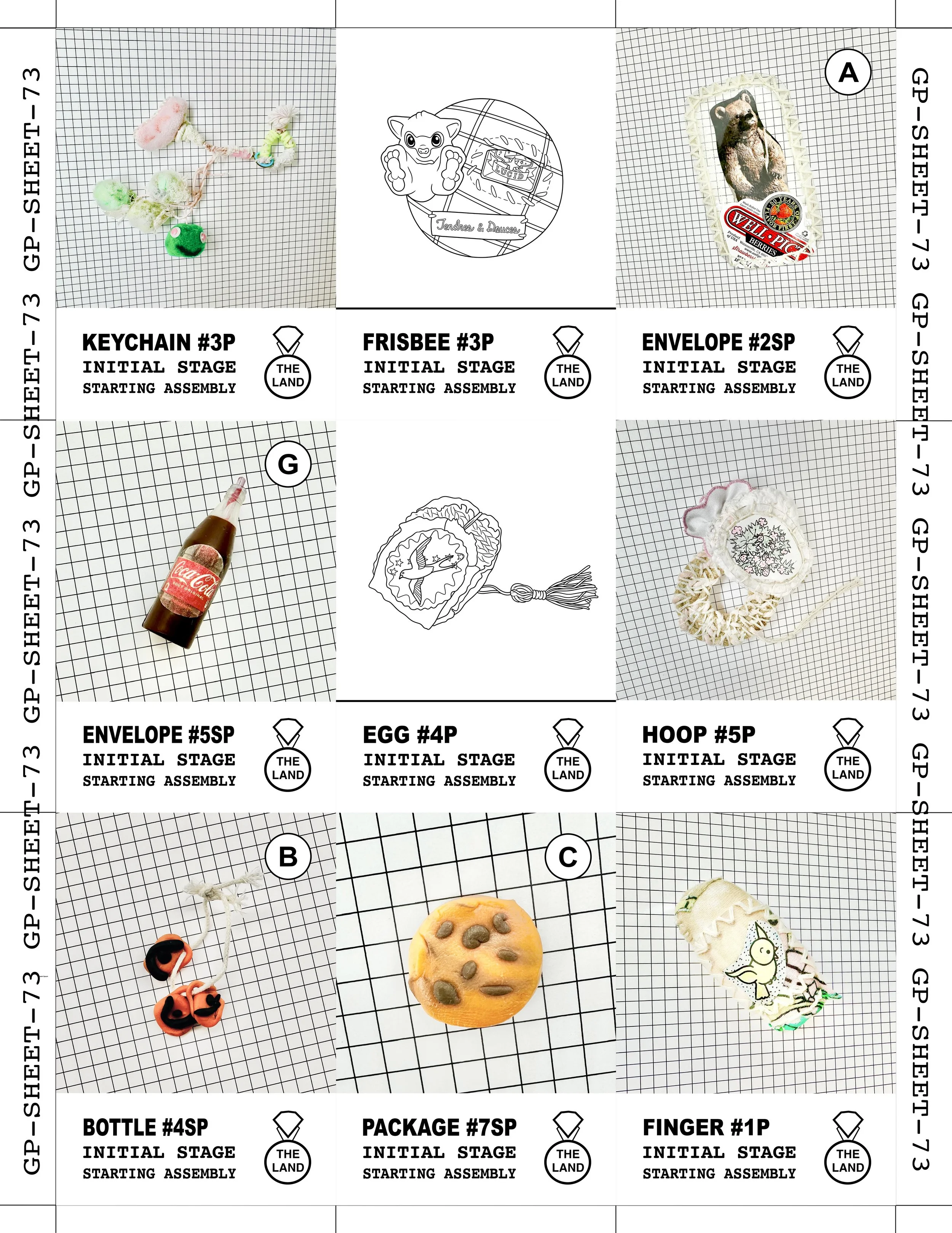 GAME PIECE SHEET 73