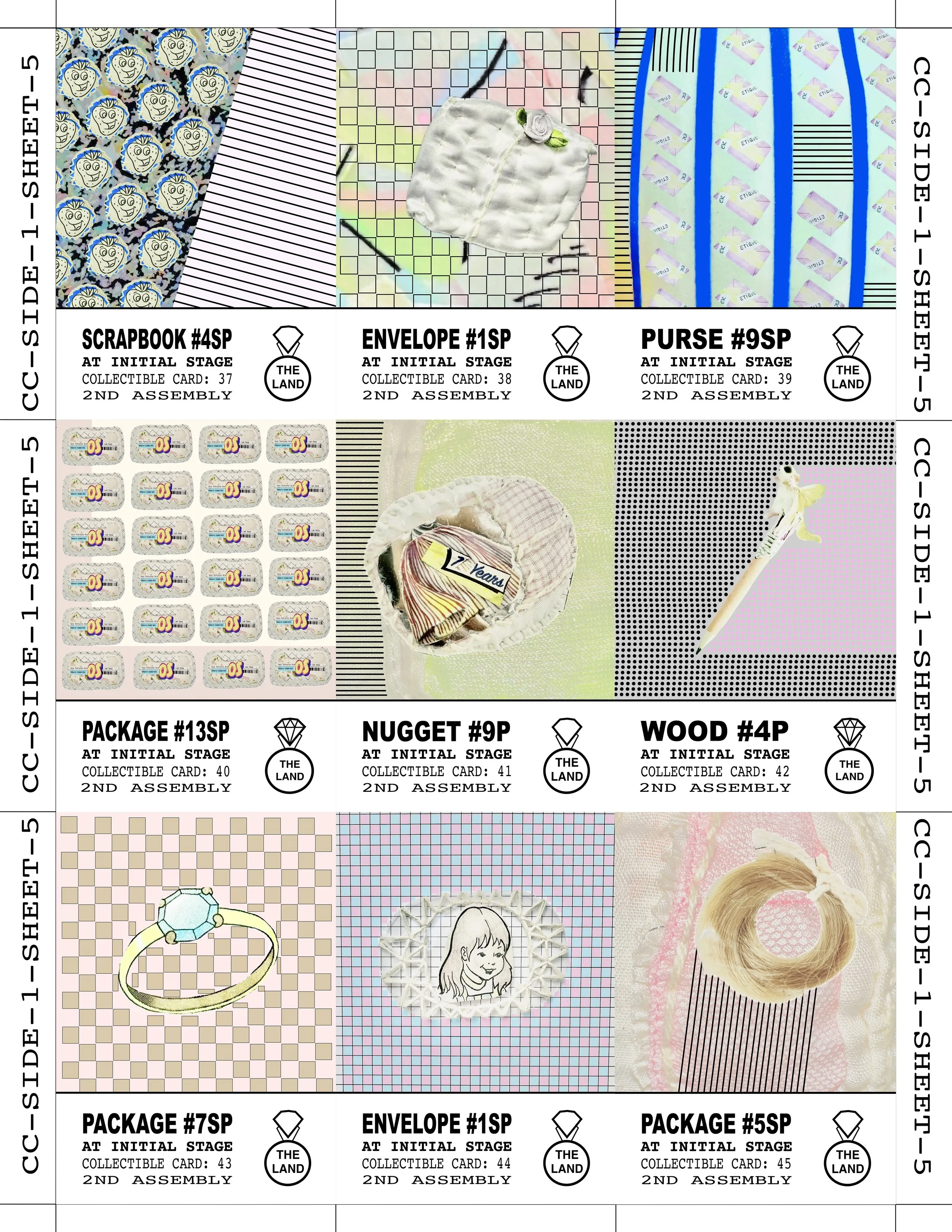 COLLECTIBLE CARD — SIDE 1 / SHEET 5