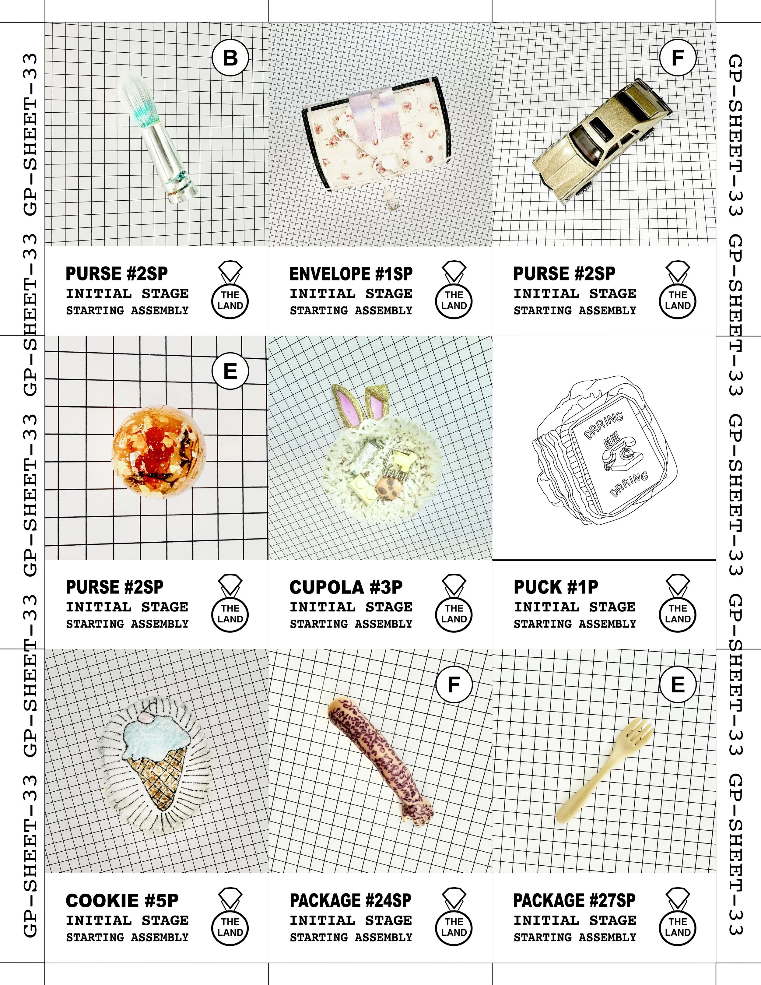 GAME PIECE SHEET 33