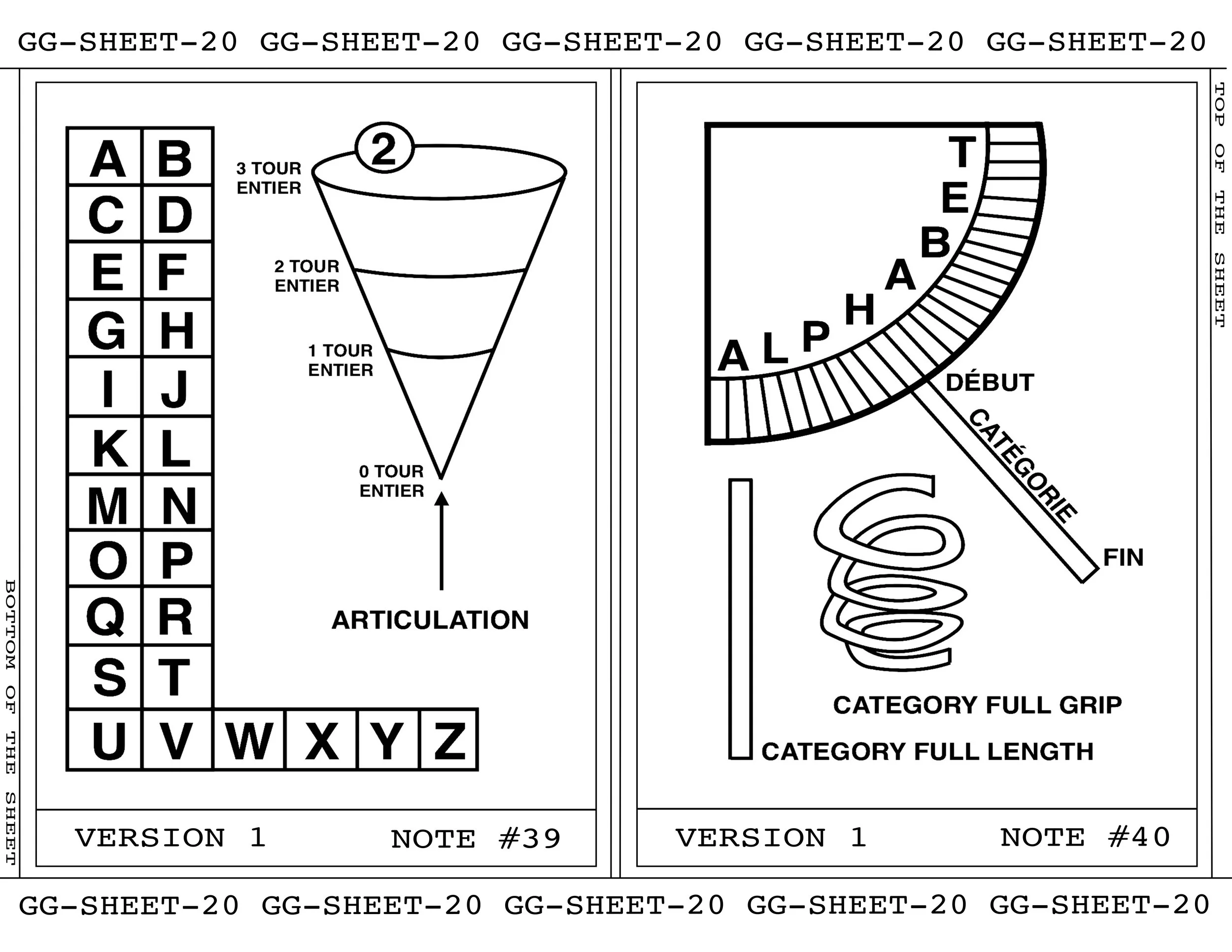 GAME GEOMETRY - SHEET 20