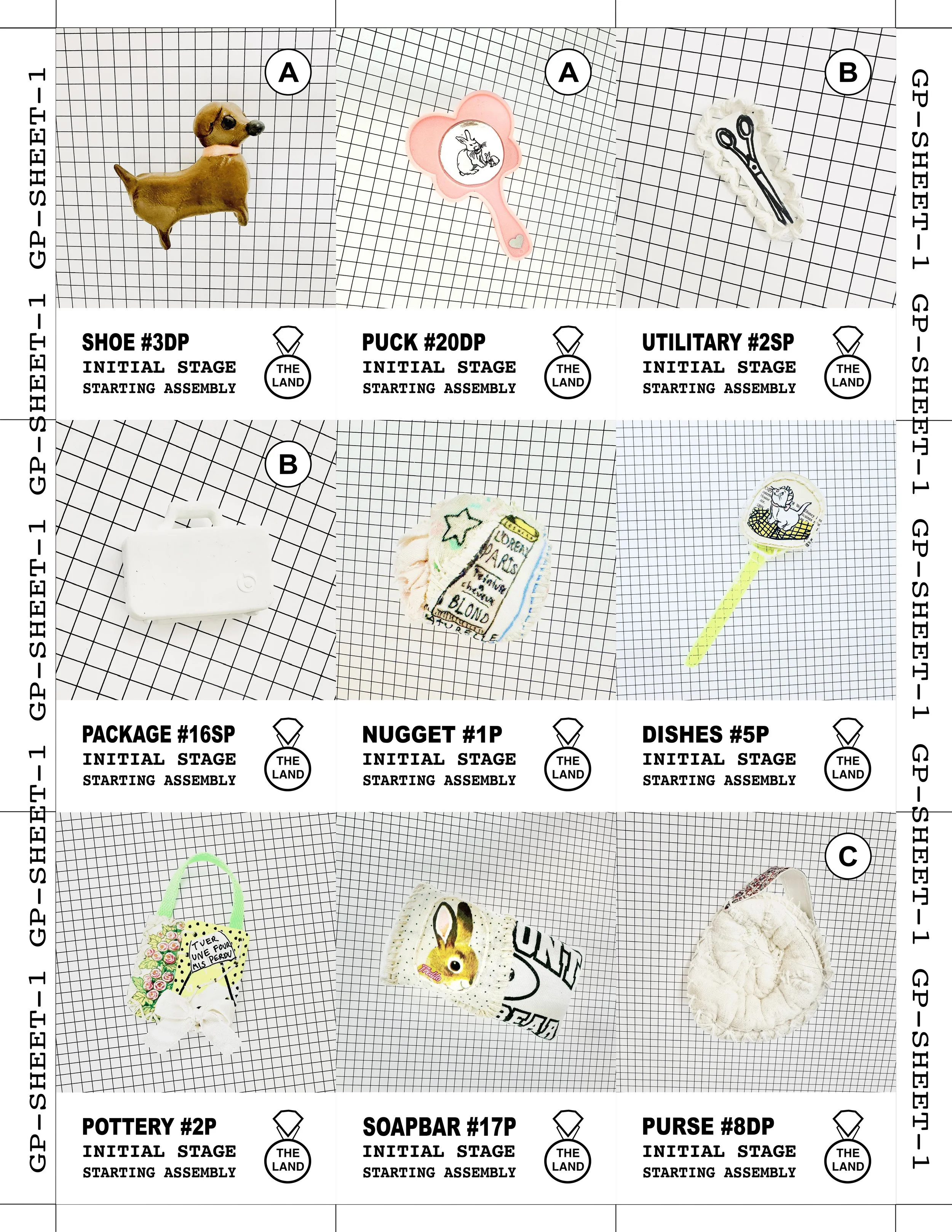GAME PIECE SHEET 1