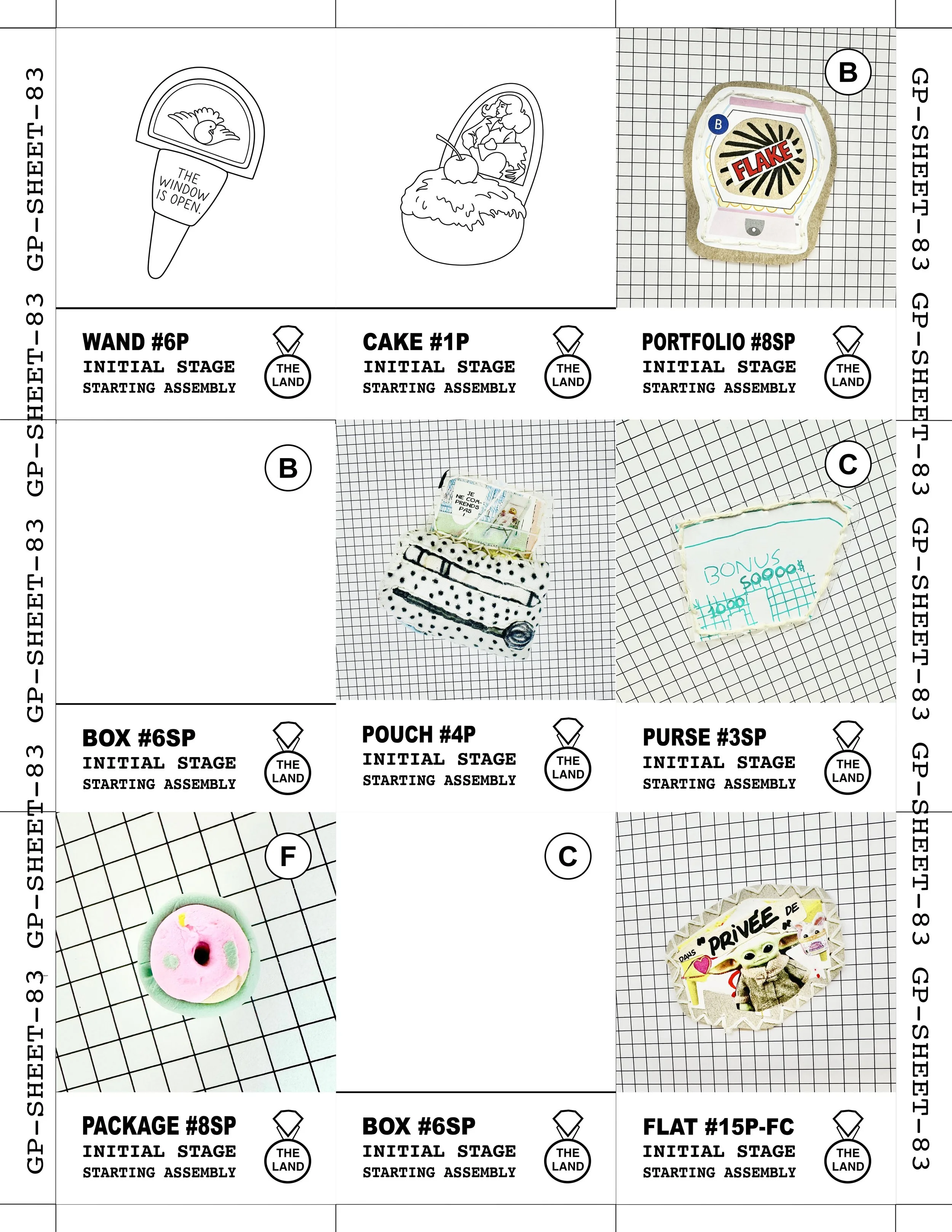 GAME PIECE SHEET 83
