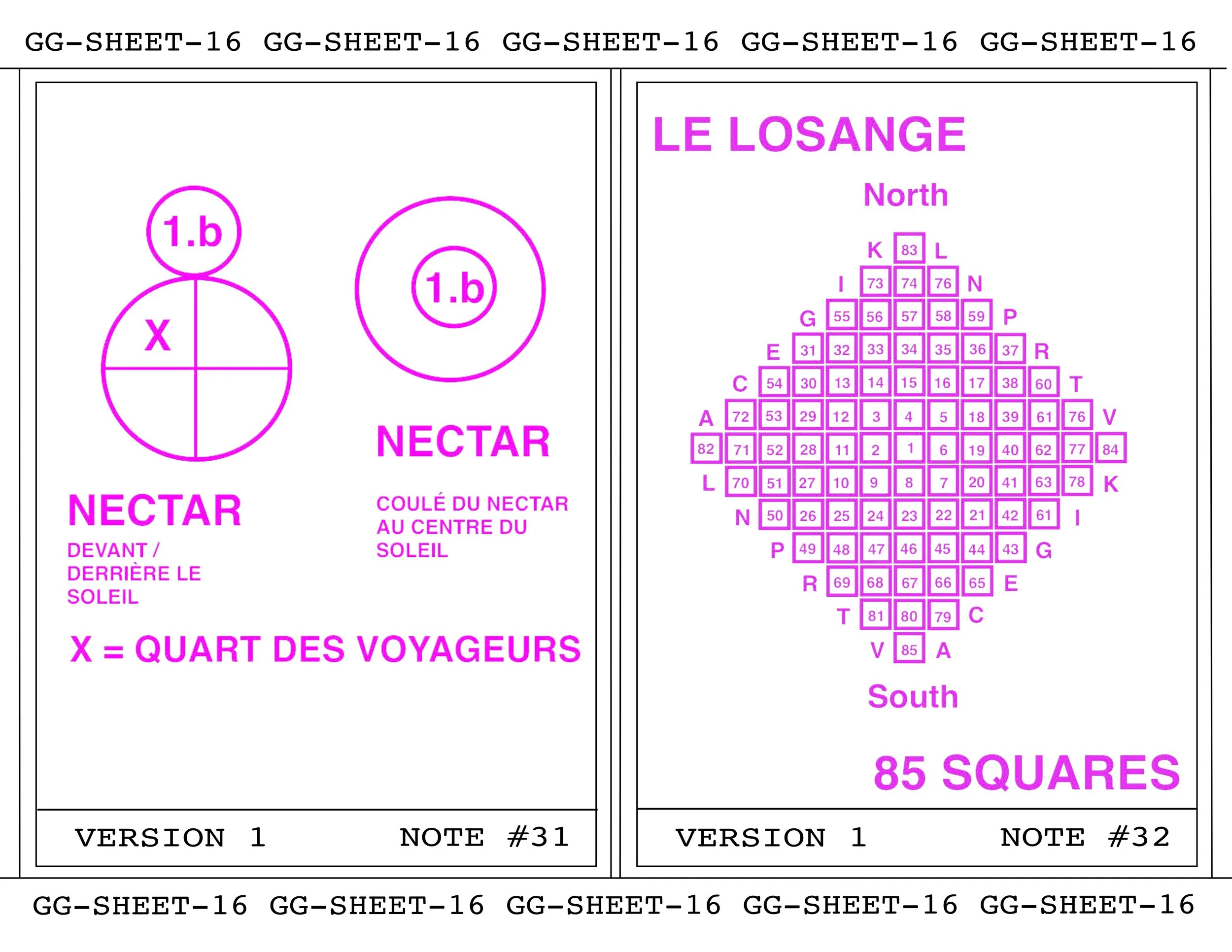 GAME GEOMETRY - SHEET 16