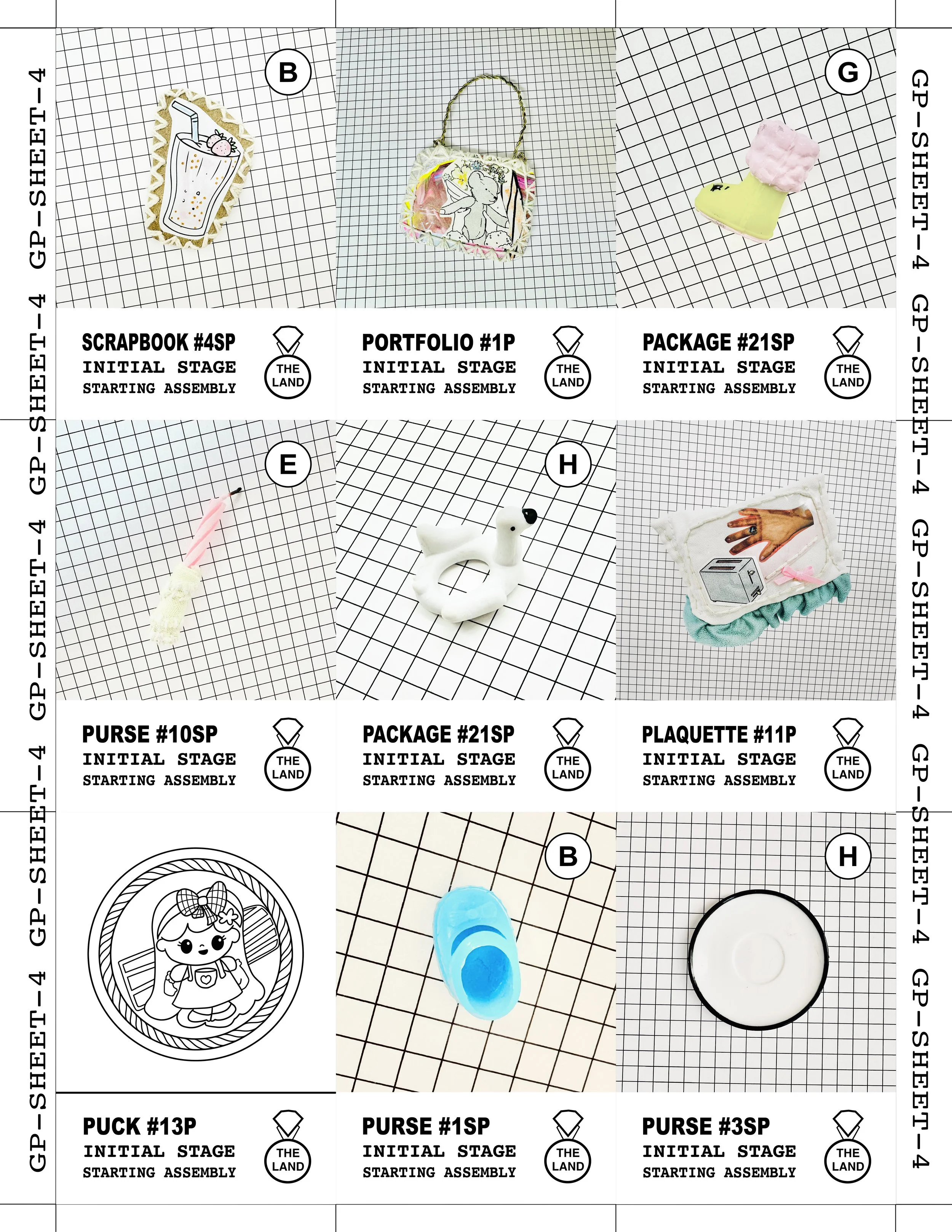 GAME PIECE SHEET 4
