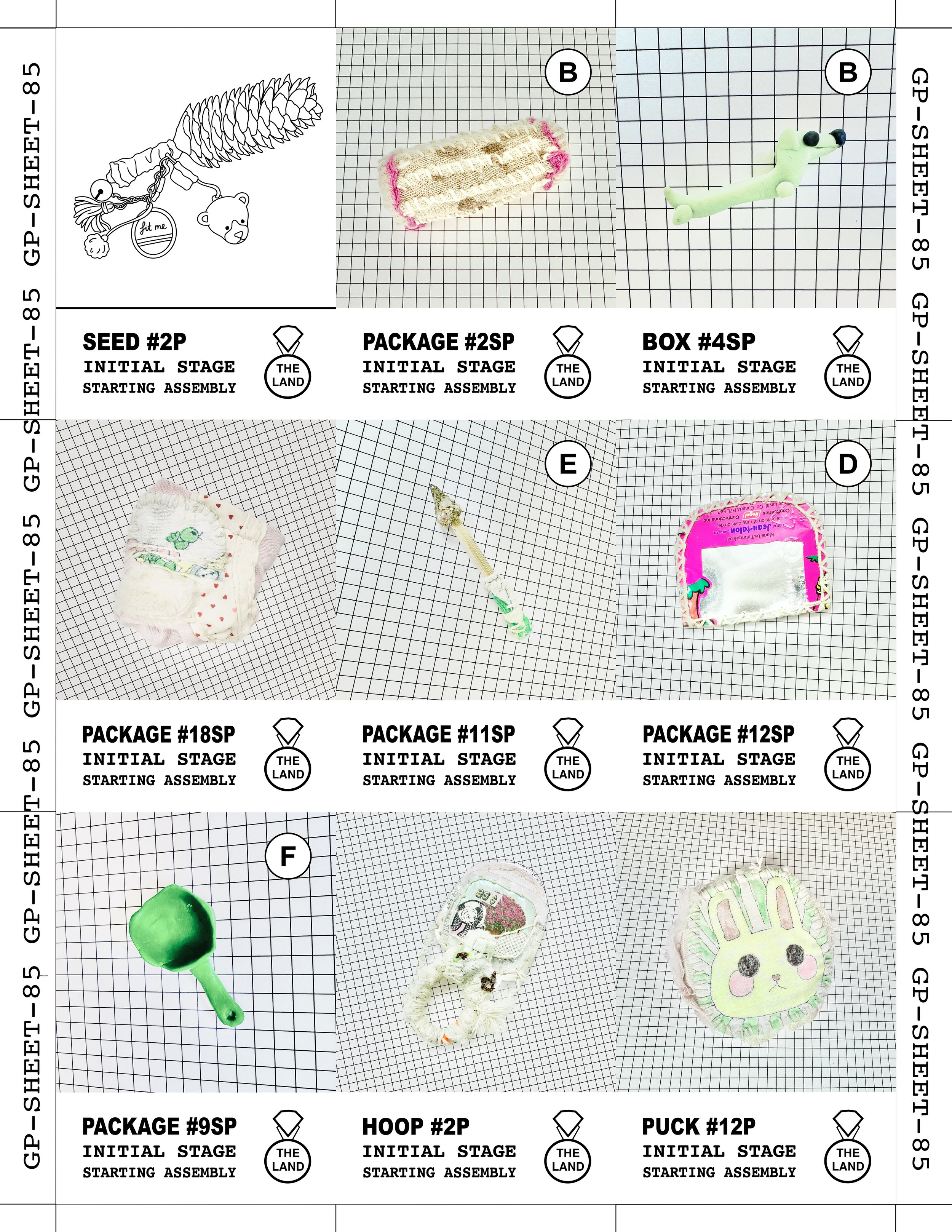 GAME PIECE SHEET 85