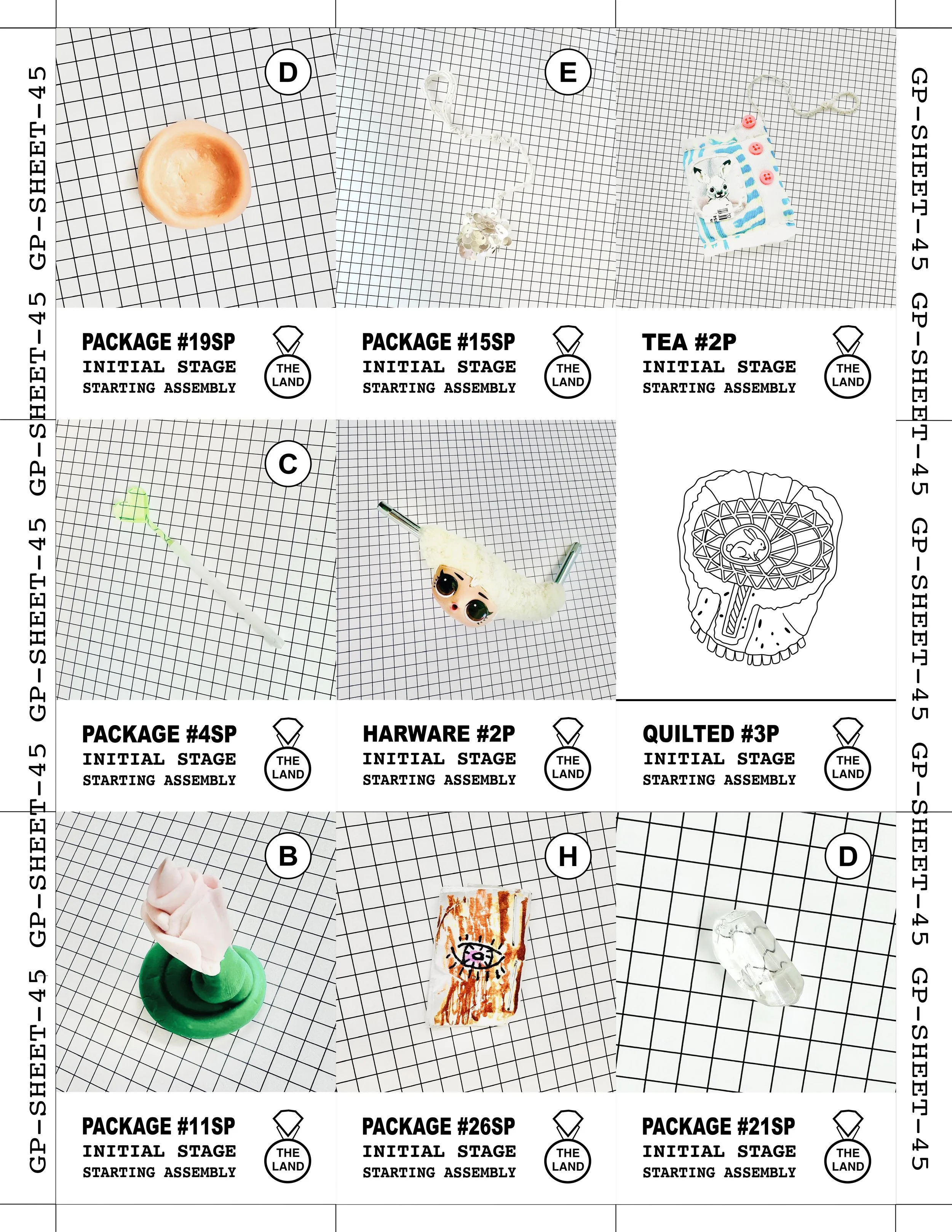 GAME PIECE SHEET 45