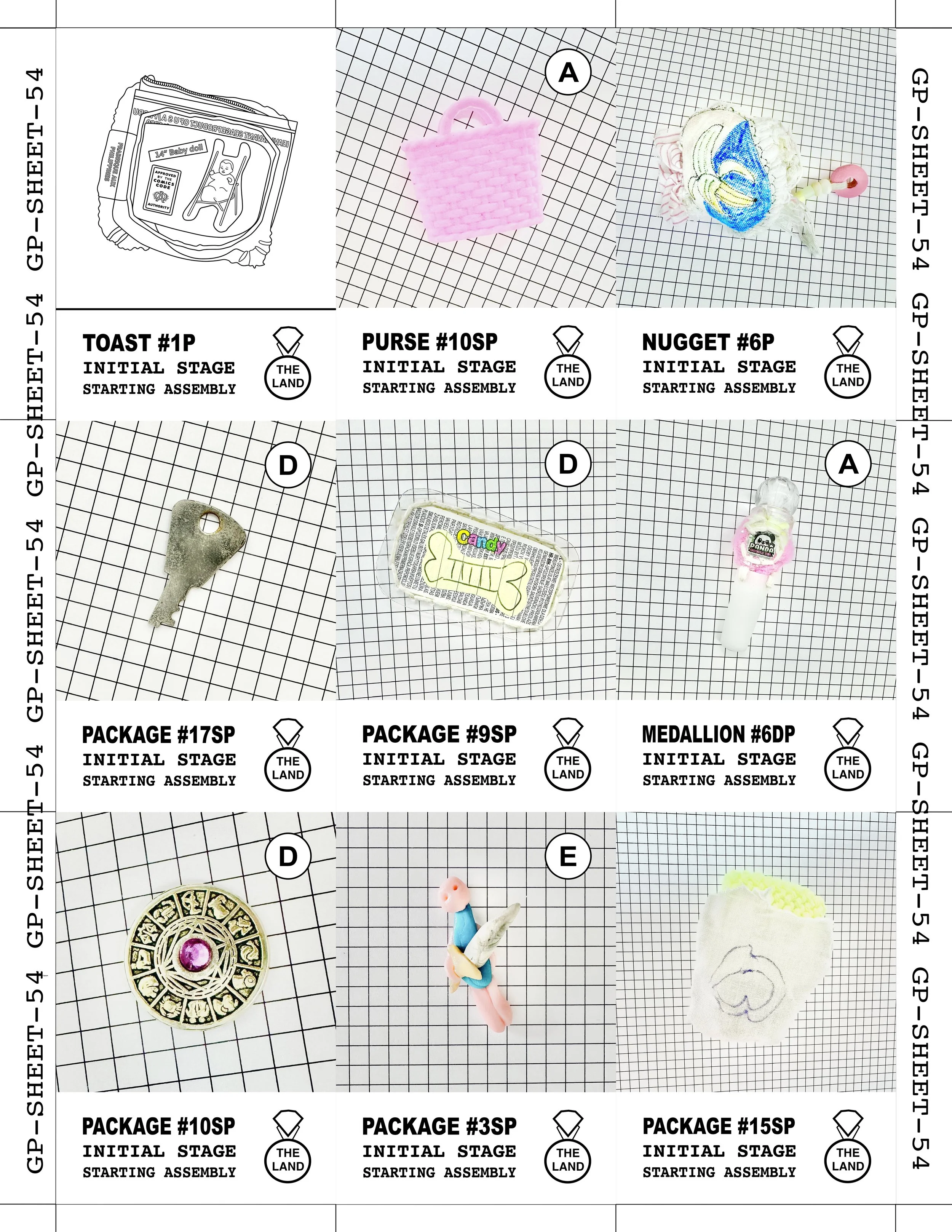 GAME PIECE SHEET 54