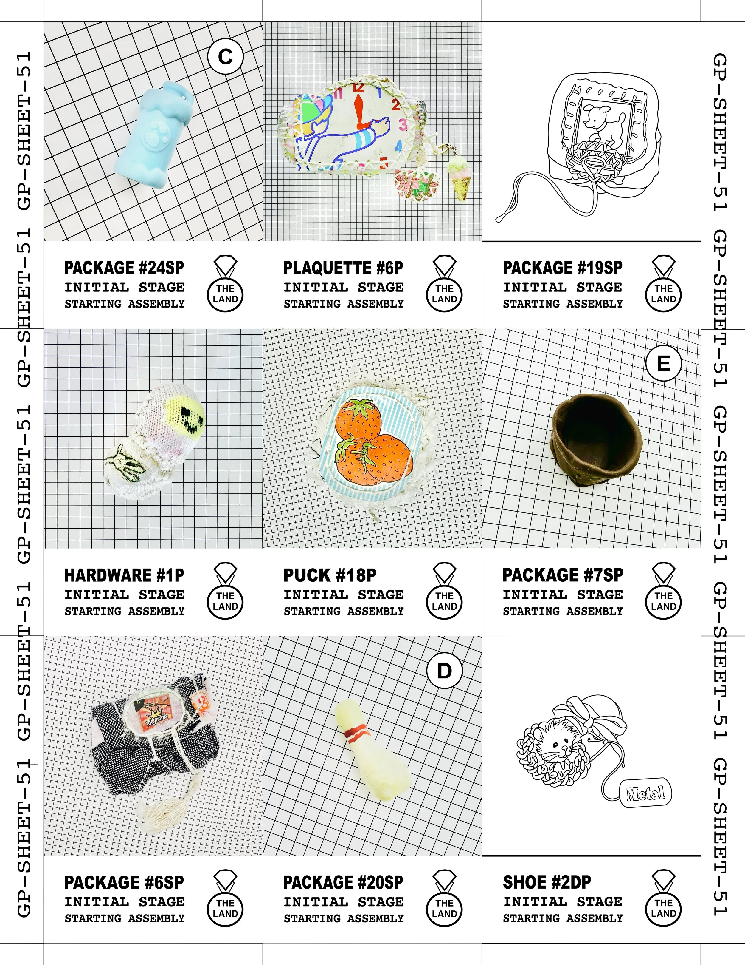 GAME PIECE SHEET 51