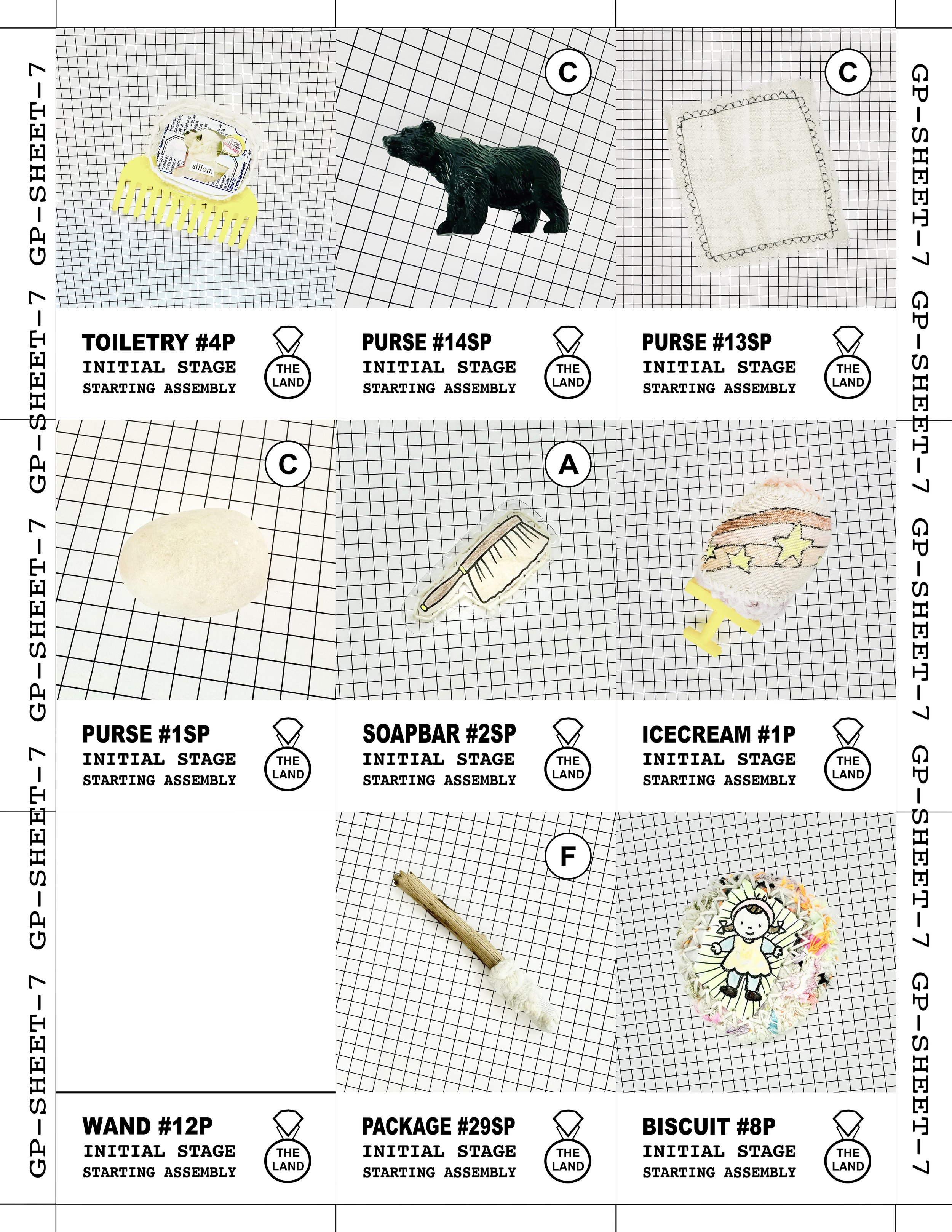 GAME PIECE SHEET 7