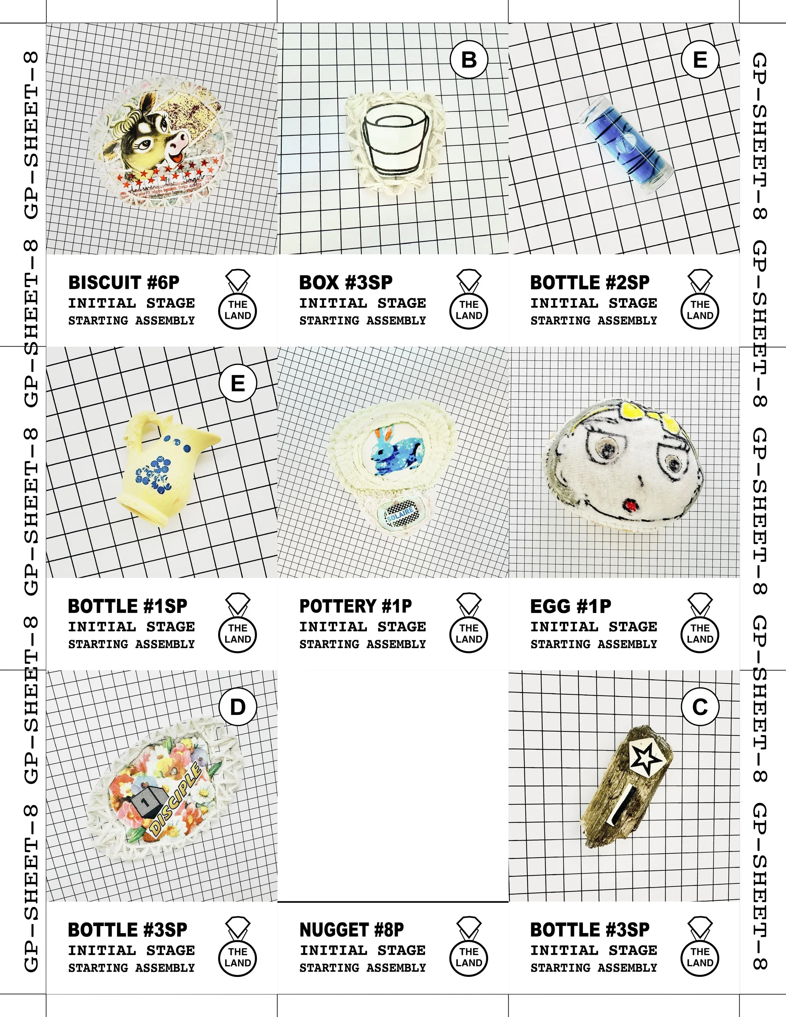 GAME PIECE SHEET 8