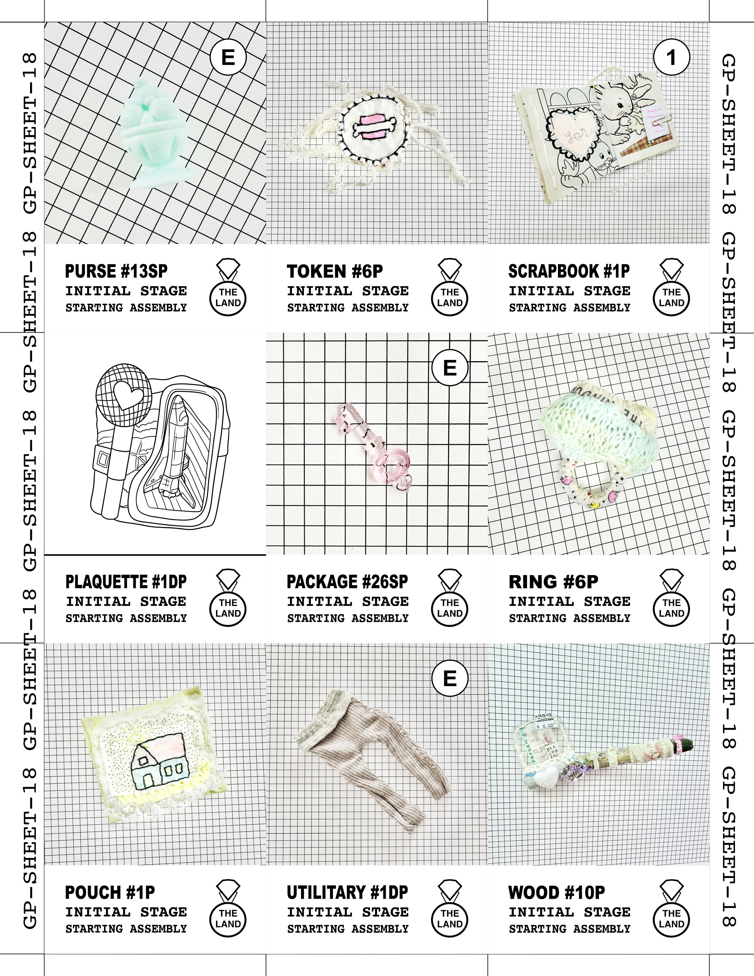 GAME PIECE SHEET 18