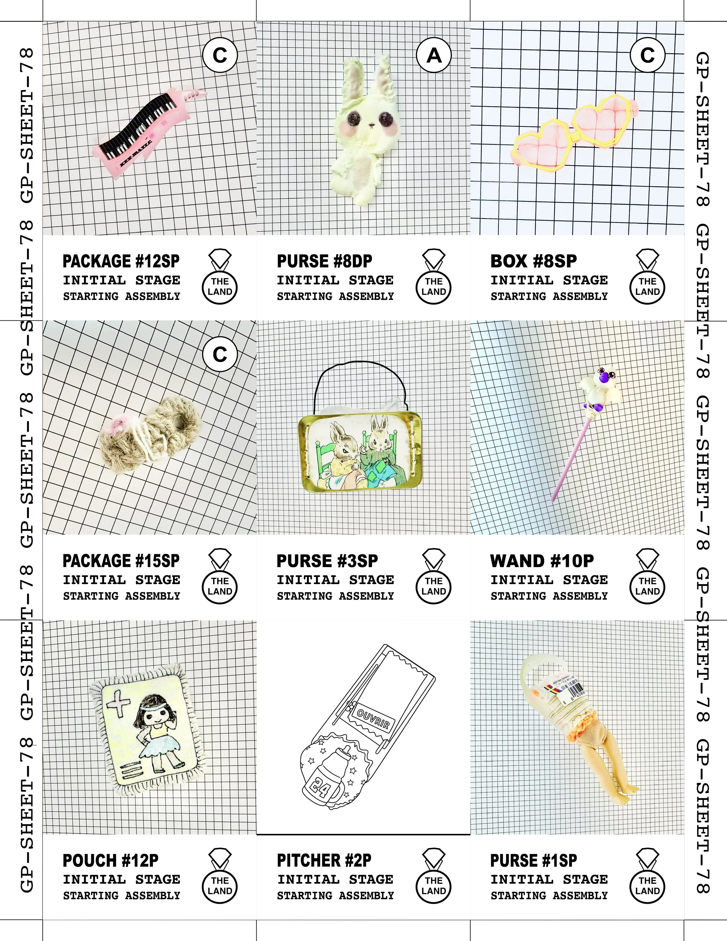 GAME PIECE SHEET 78