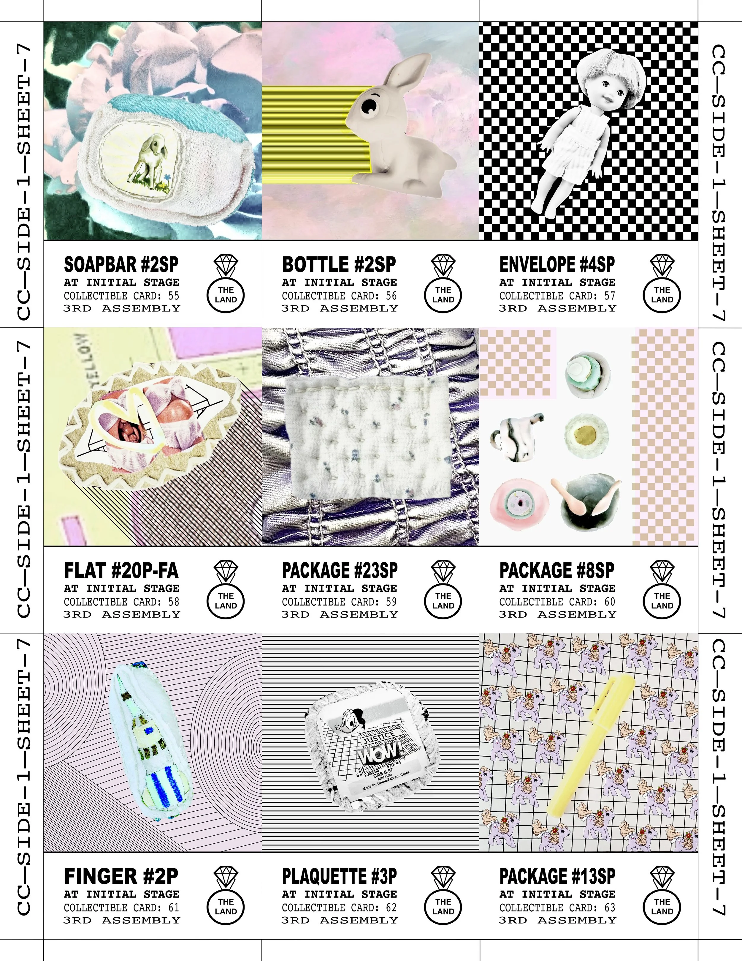 COLLECTIBLE CARD — SIDE 1 / SHEET 7